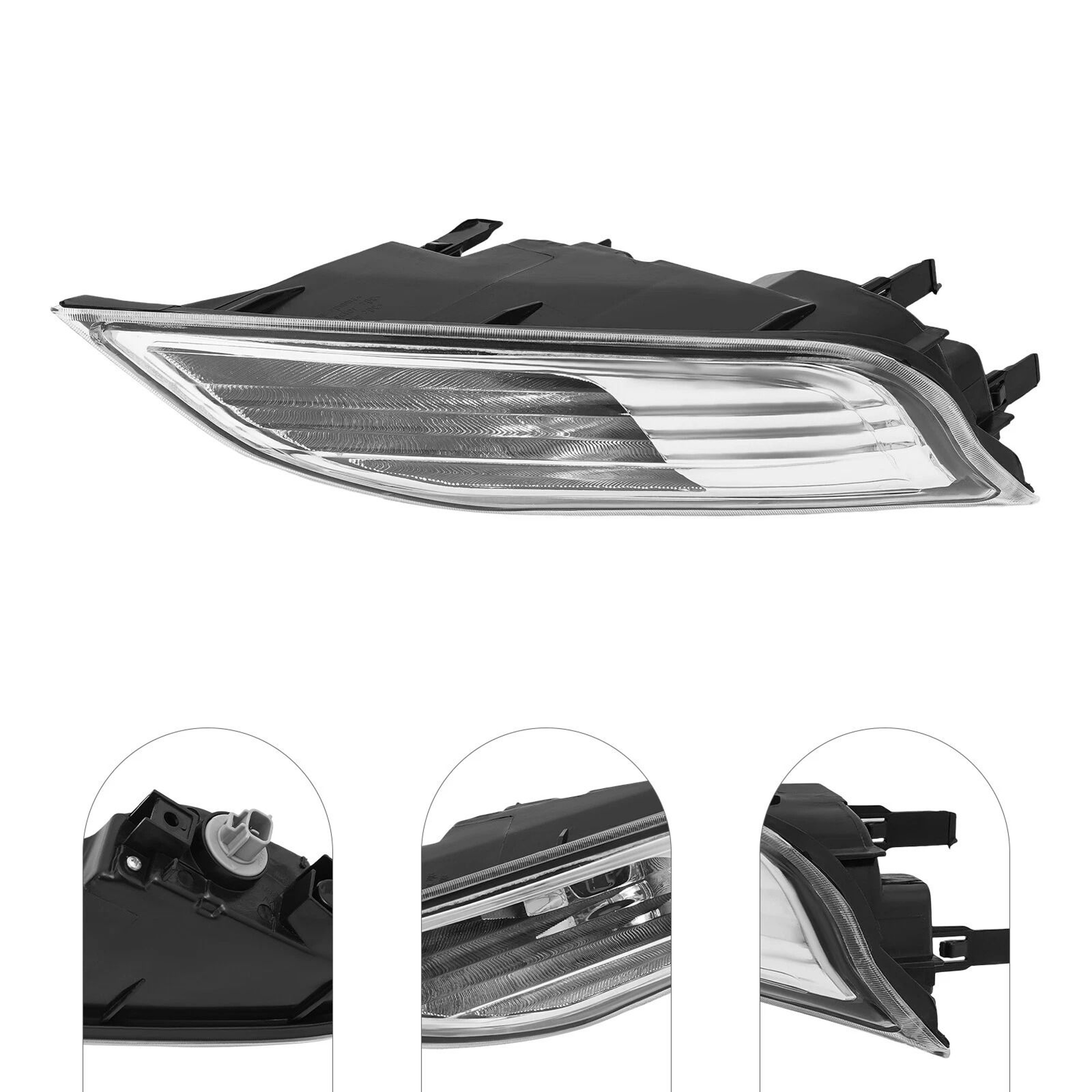 Premium Left Front Lexus GX460 Turn Signal Fog Lamp Direct Replacement Front Bumper Light 15