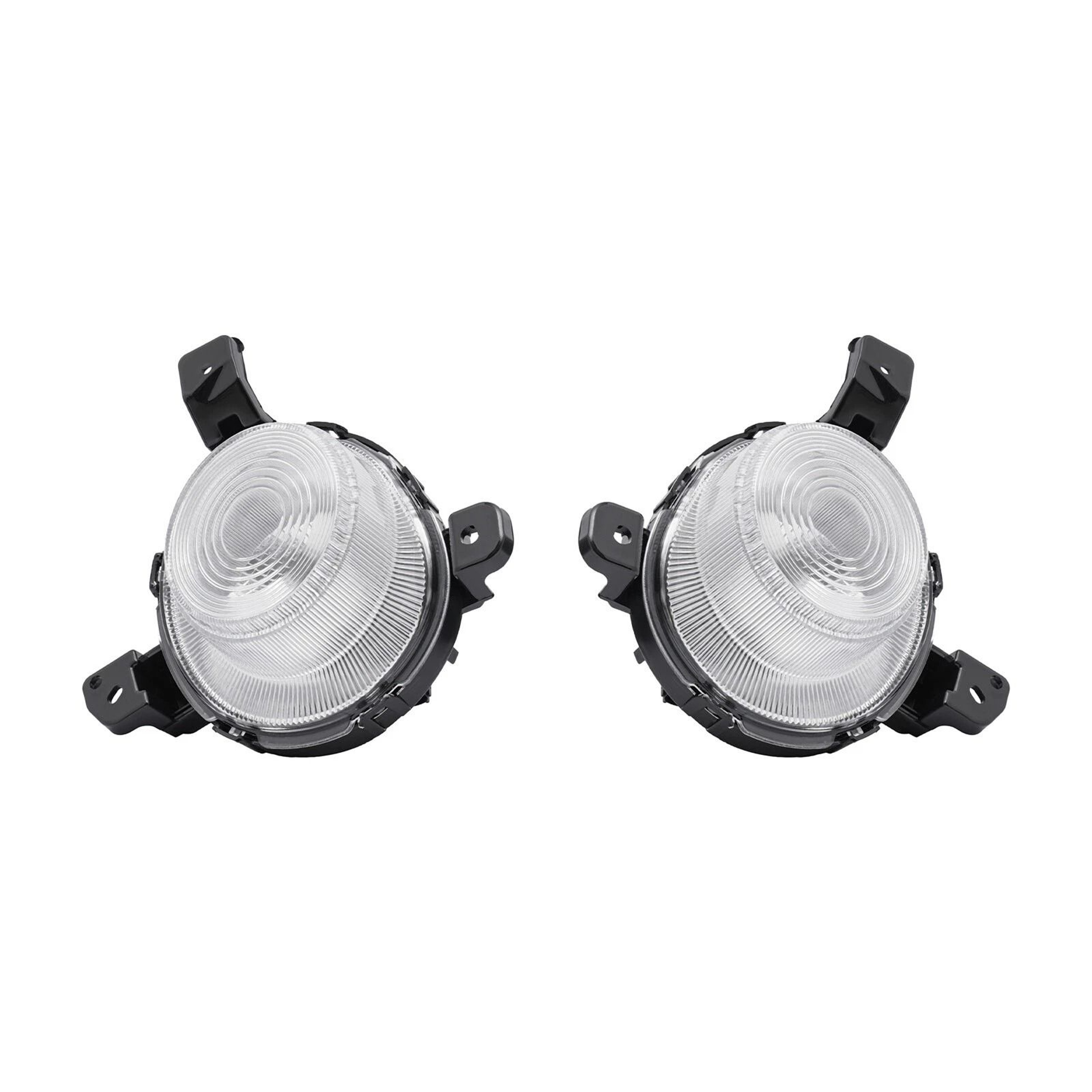 Premium Front Bumper Kia Forte Fog Lights Halogen Replacement Pair 6