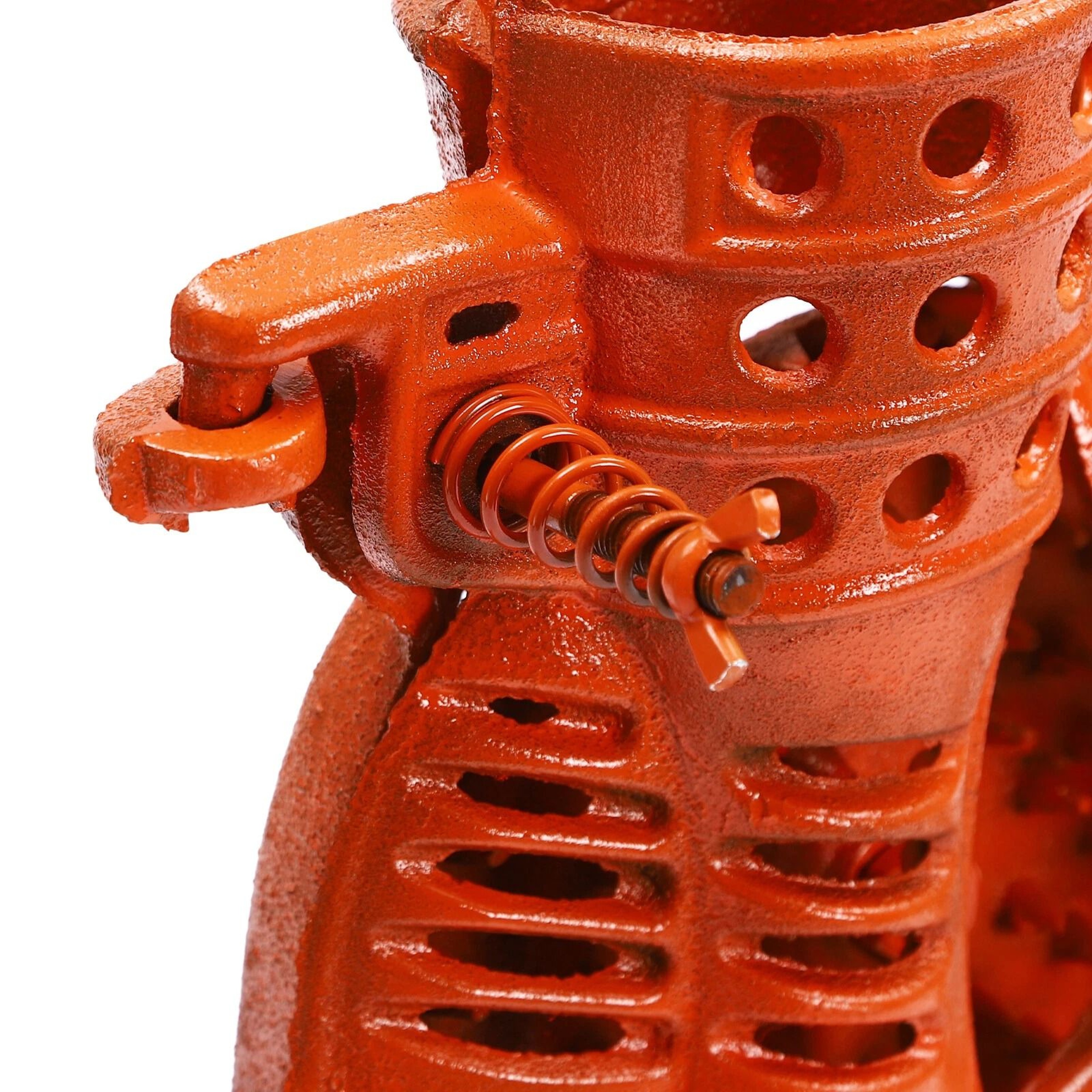 Heavy Duty Manual Farm Corn Sheller Machine Cast Iron  Wood Hand Crank Shelling Tool 2