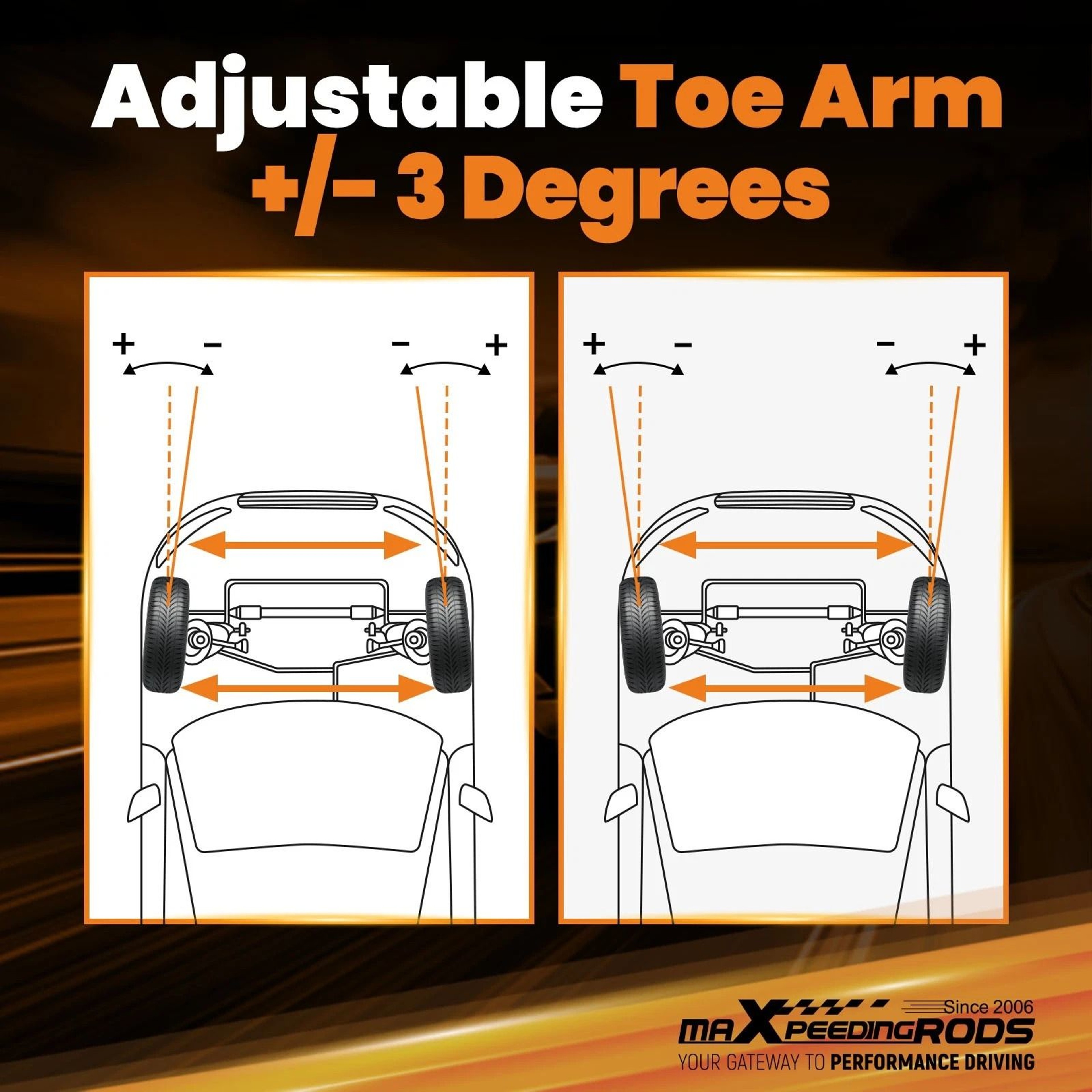 Performance Rear Adjustable Toe Arms For Honda Civic  Integra Rear Adjustable Toe Arms 4