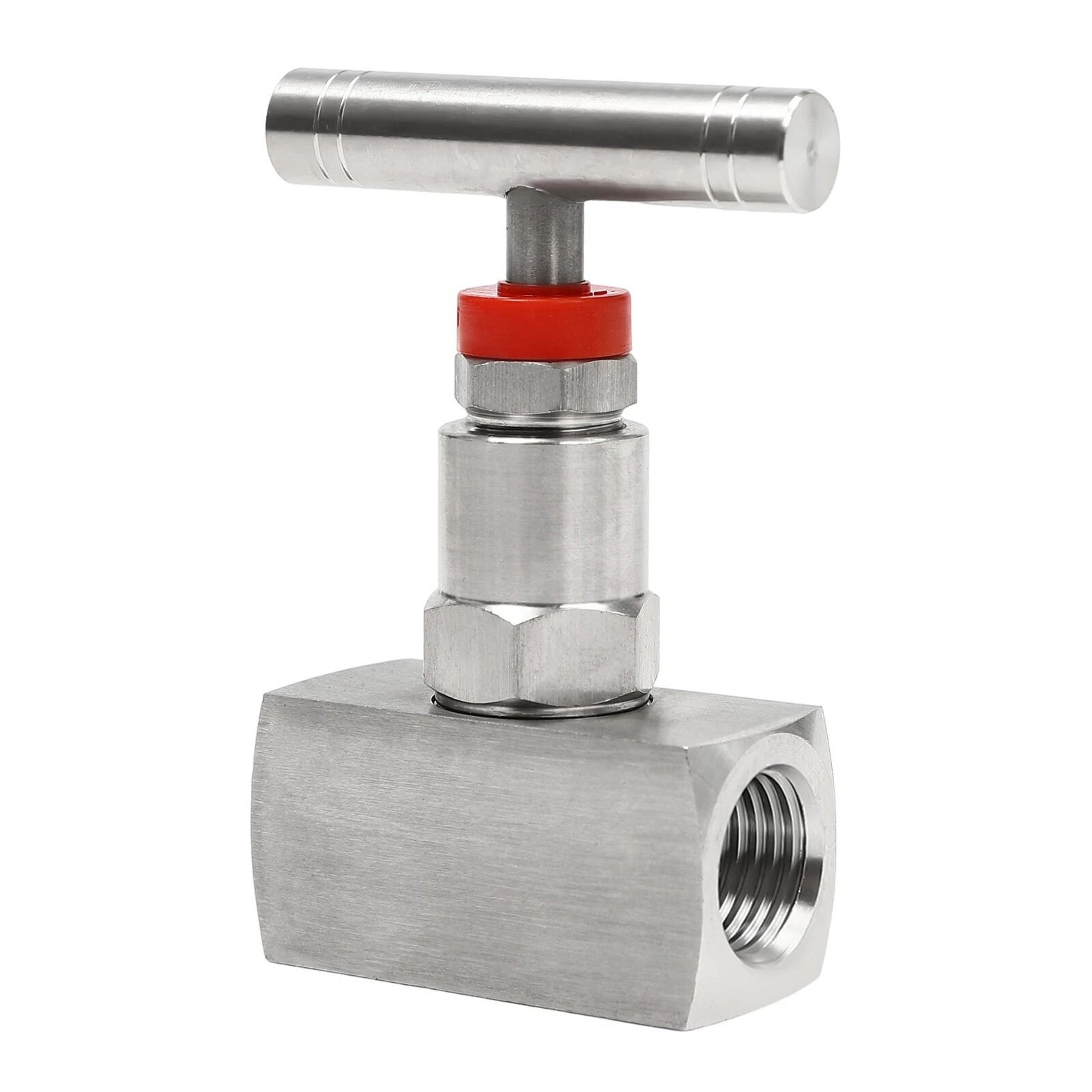 Stainless Steel Needle Valve NPT PSI Hydraulic Flow Control Valve 3
