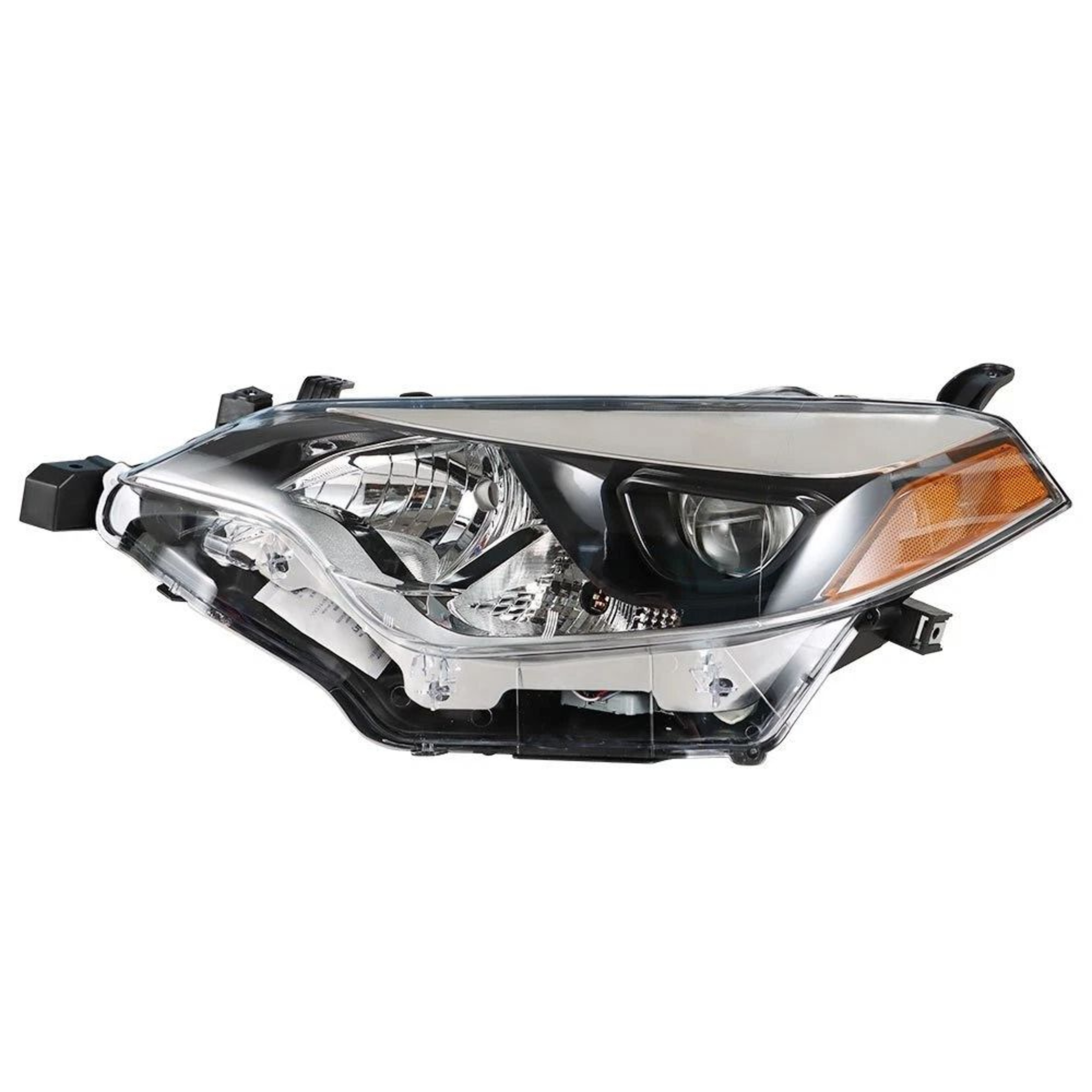 Premium Headlight For Toyota Corolla Driver Side Clear Housing 4
