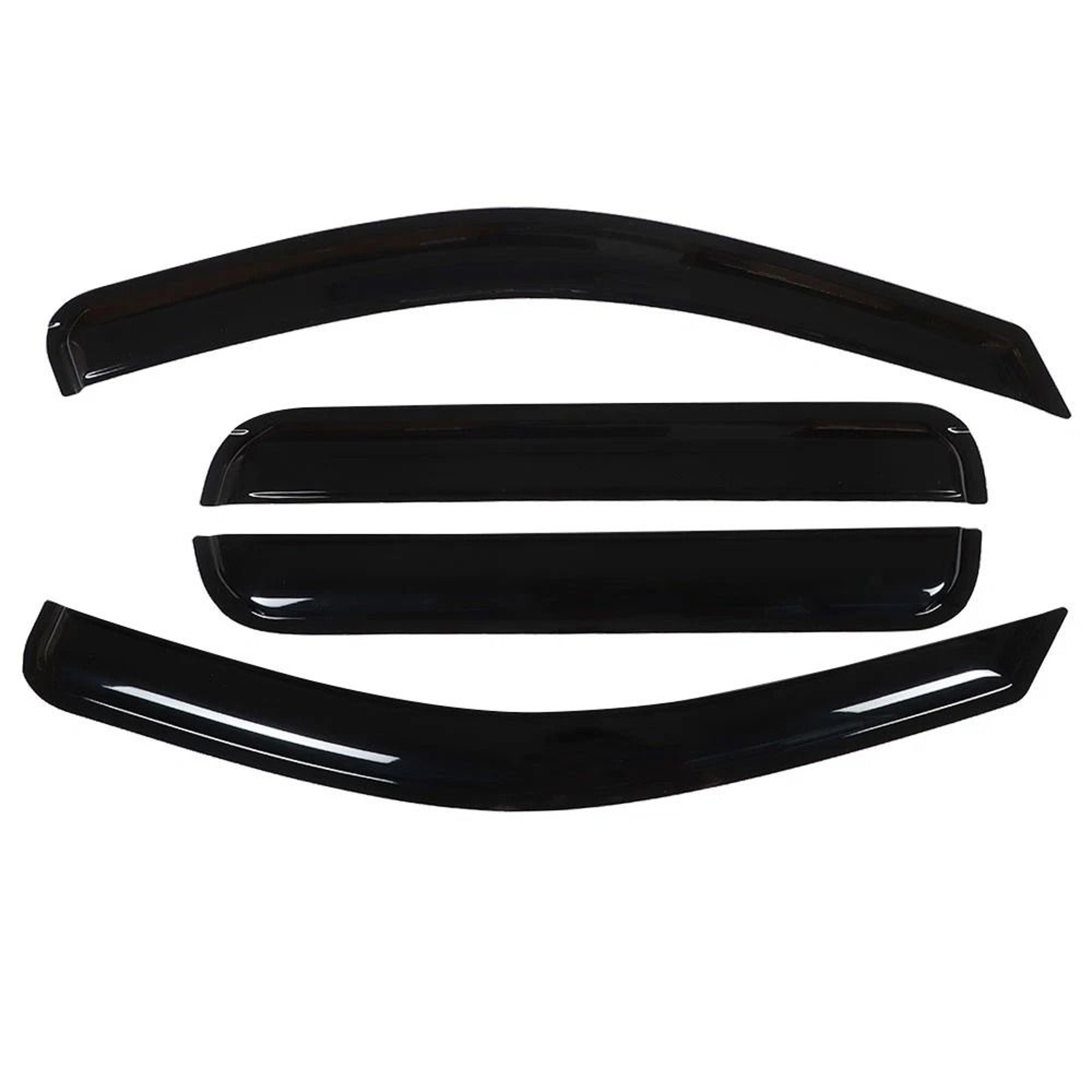 Replacement Window Visors  Rain Guards For Jeep Grand Cherokee Sun Deflectors 7