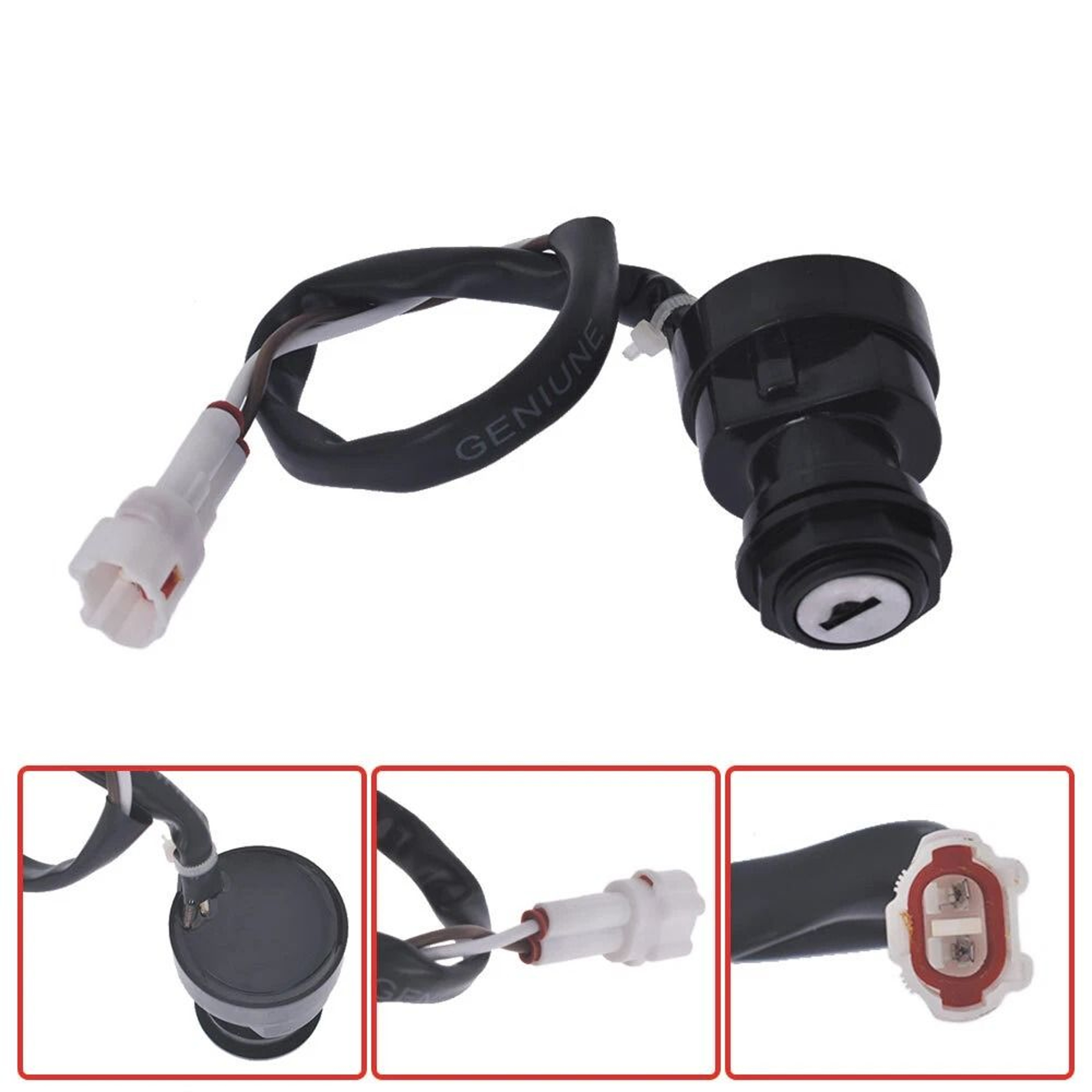 Premium Yamaha Raptor Ignition Key Switch ATV Ignition Replacement Switch Compatible 1