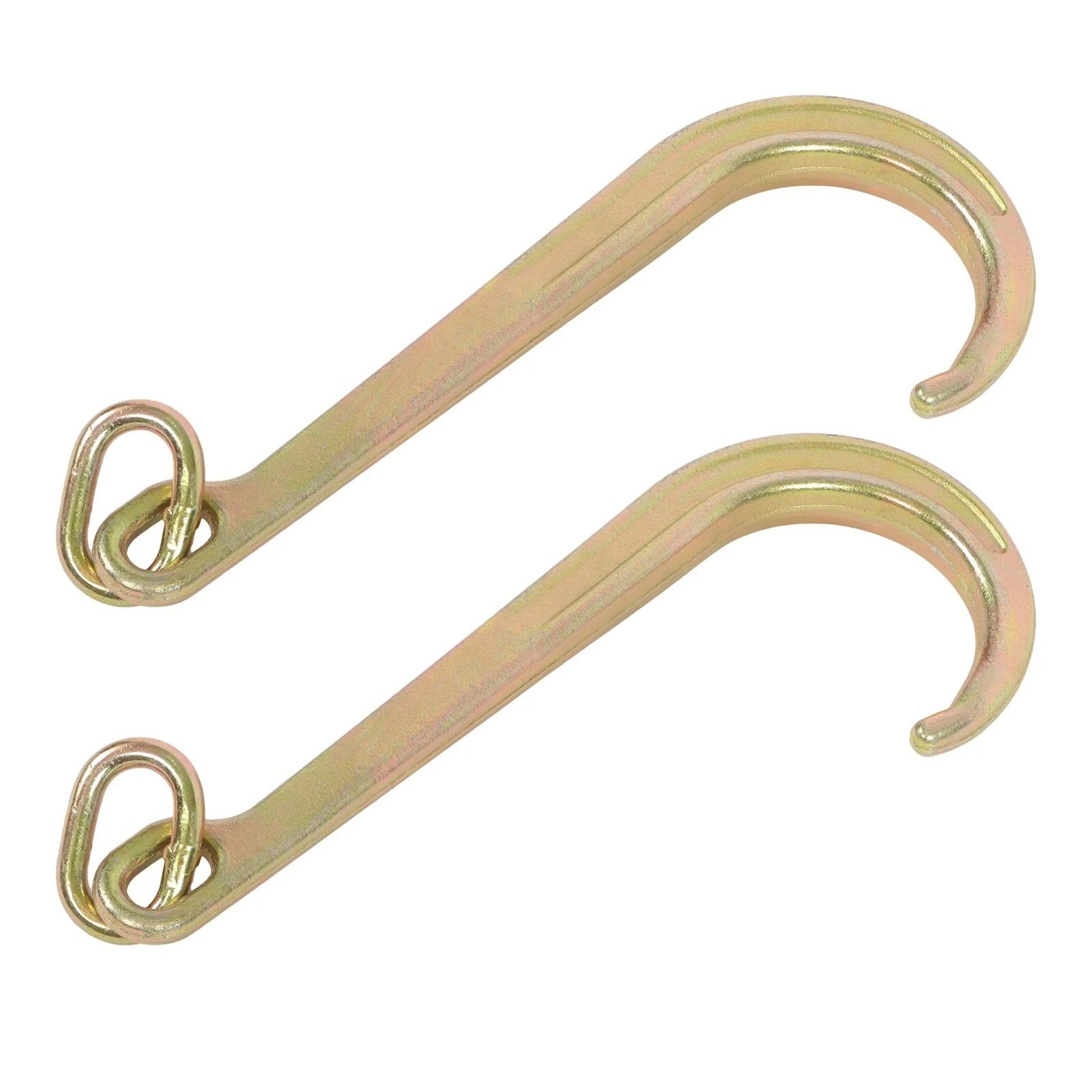 Heavy Duty G70 J Hook Tow Hooks Pair With Load Capacity 5