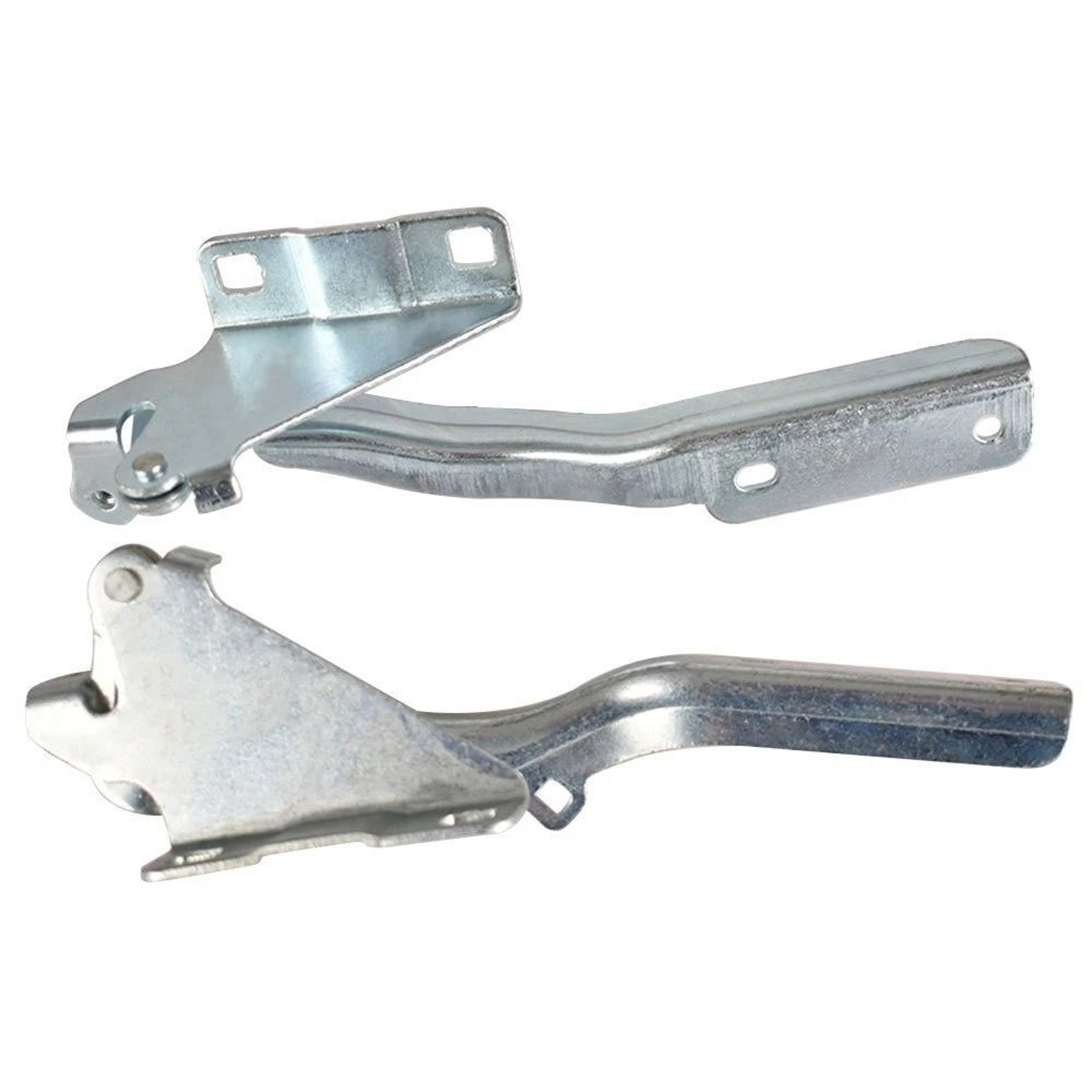 Nissan Hood Hinge Kit Driver  Passenger Side Silver 11