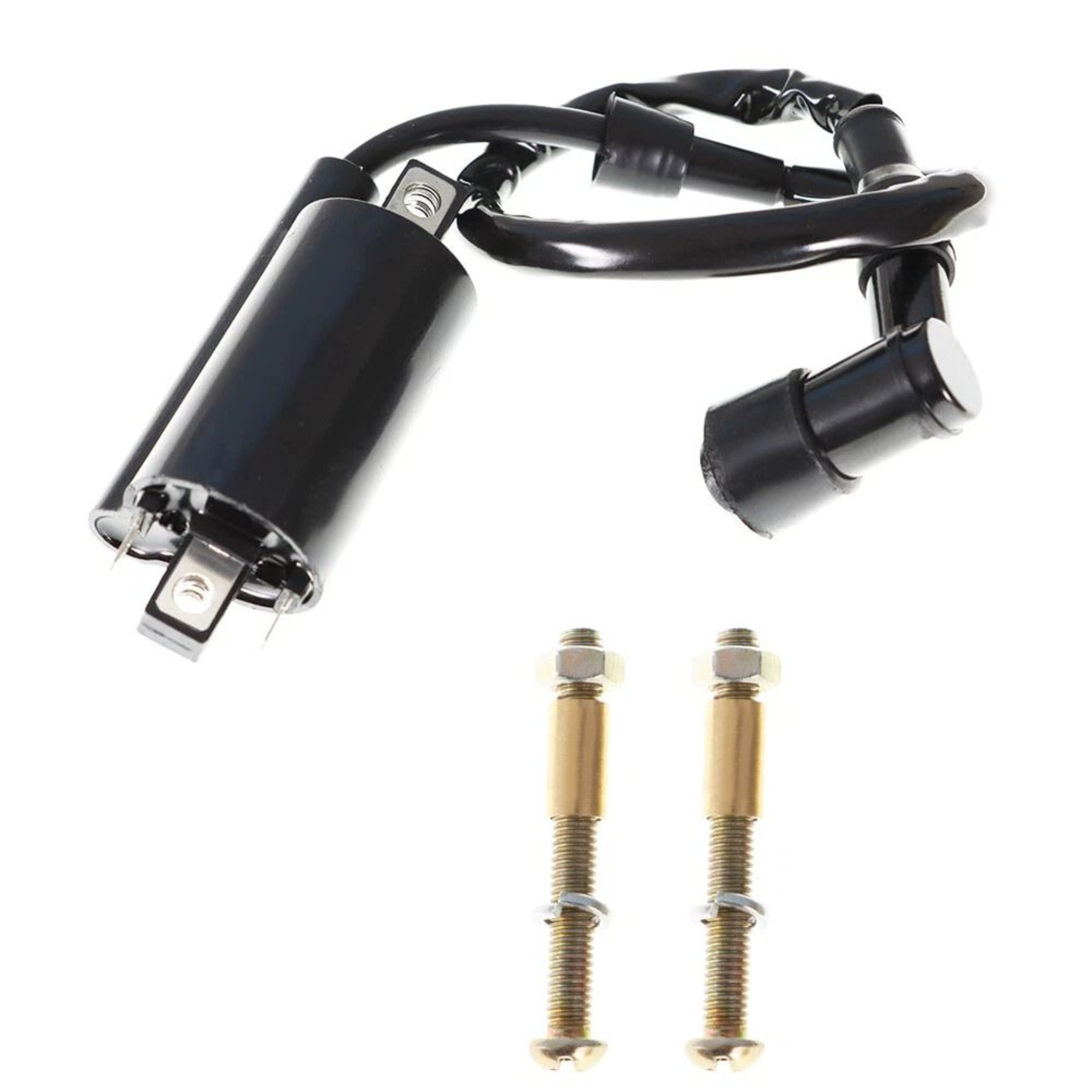 Kawasaki Bayou Ignition Coil CDI Kit With Spark Plug ATV Replacement Parts 5