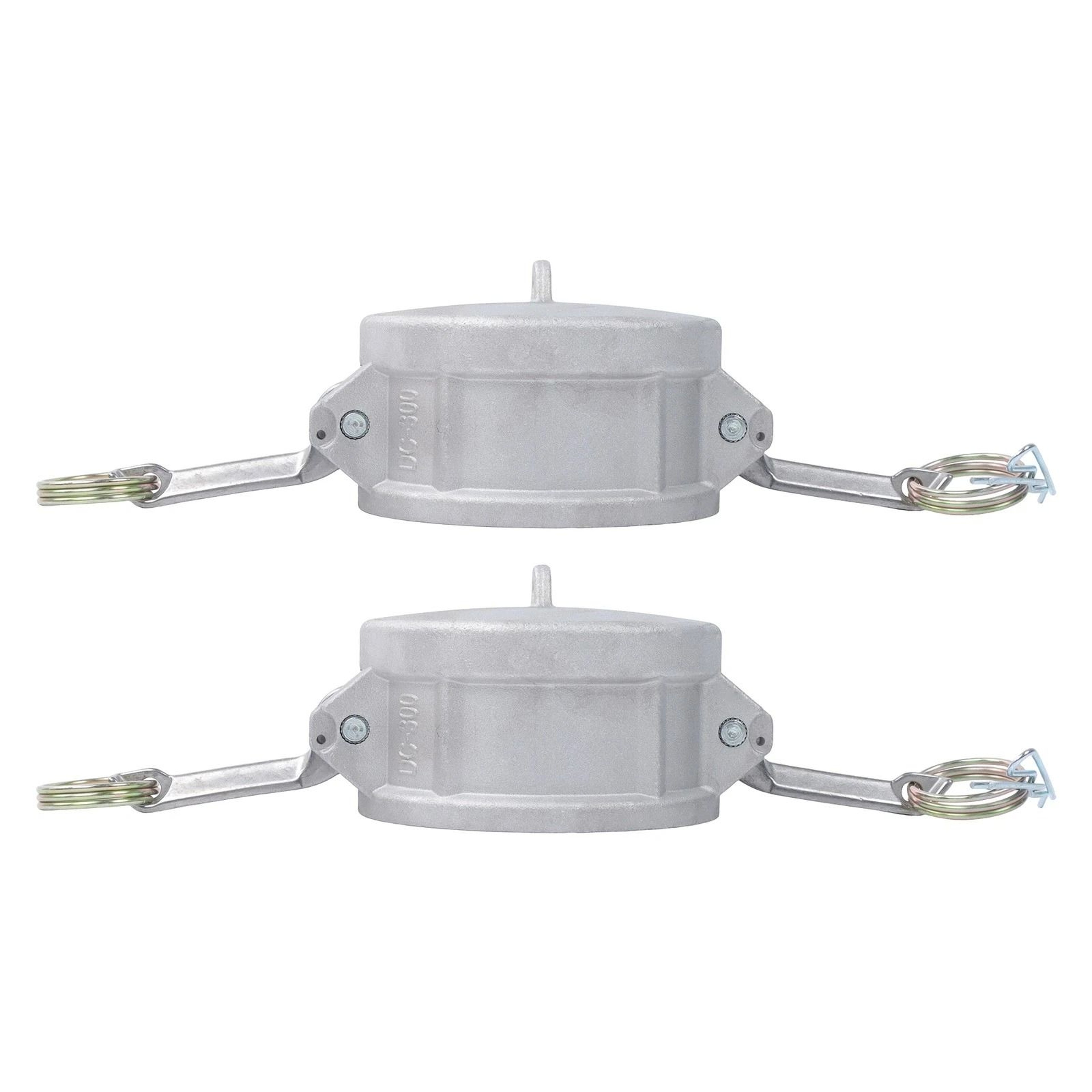 Aluminum Type DC Female Camlock Dust Cap Hose Fitting 10