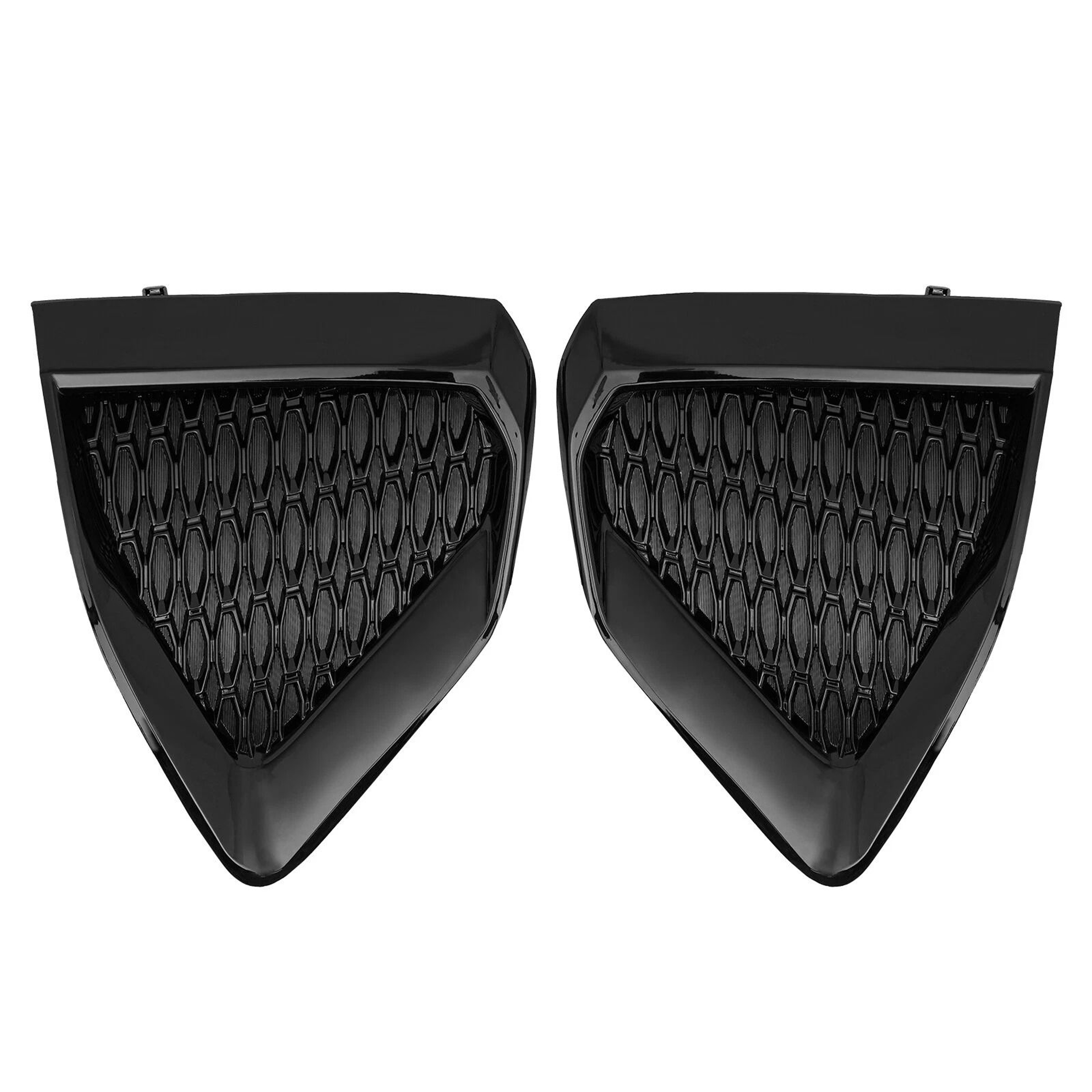 Nissan Maxima Fog Light Covers Front Bumper Trim Pair 4