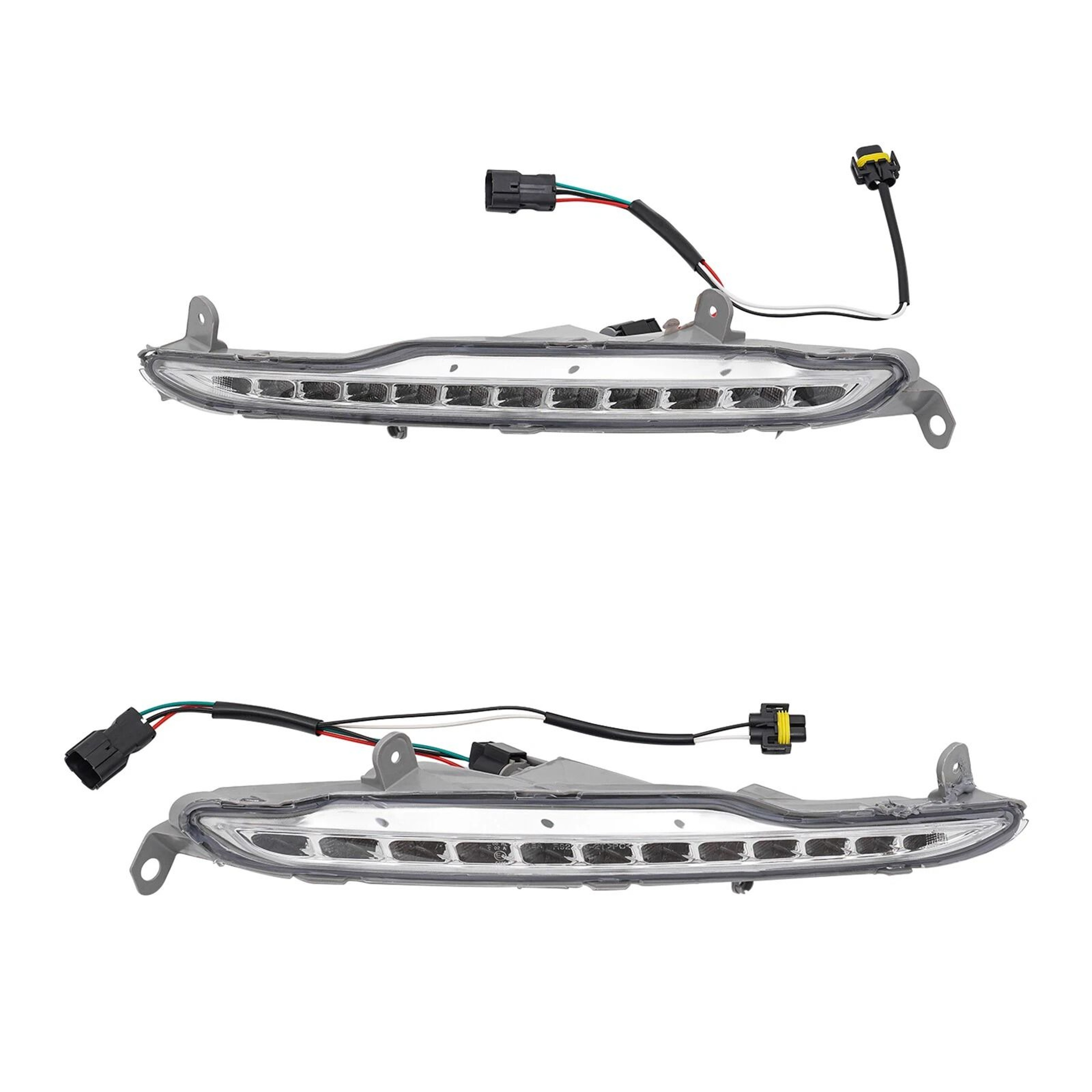 Premium Front Bumper Lamps With Kia Optima DRL Lights  LED Daytime Running Light Fit 0