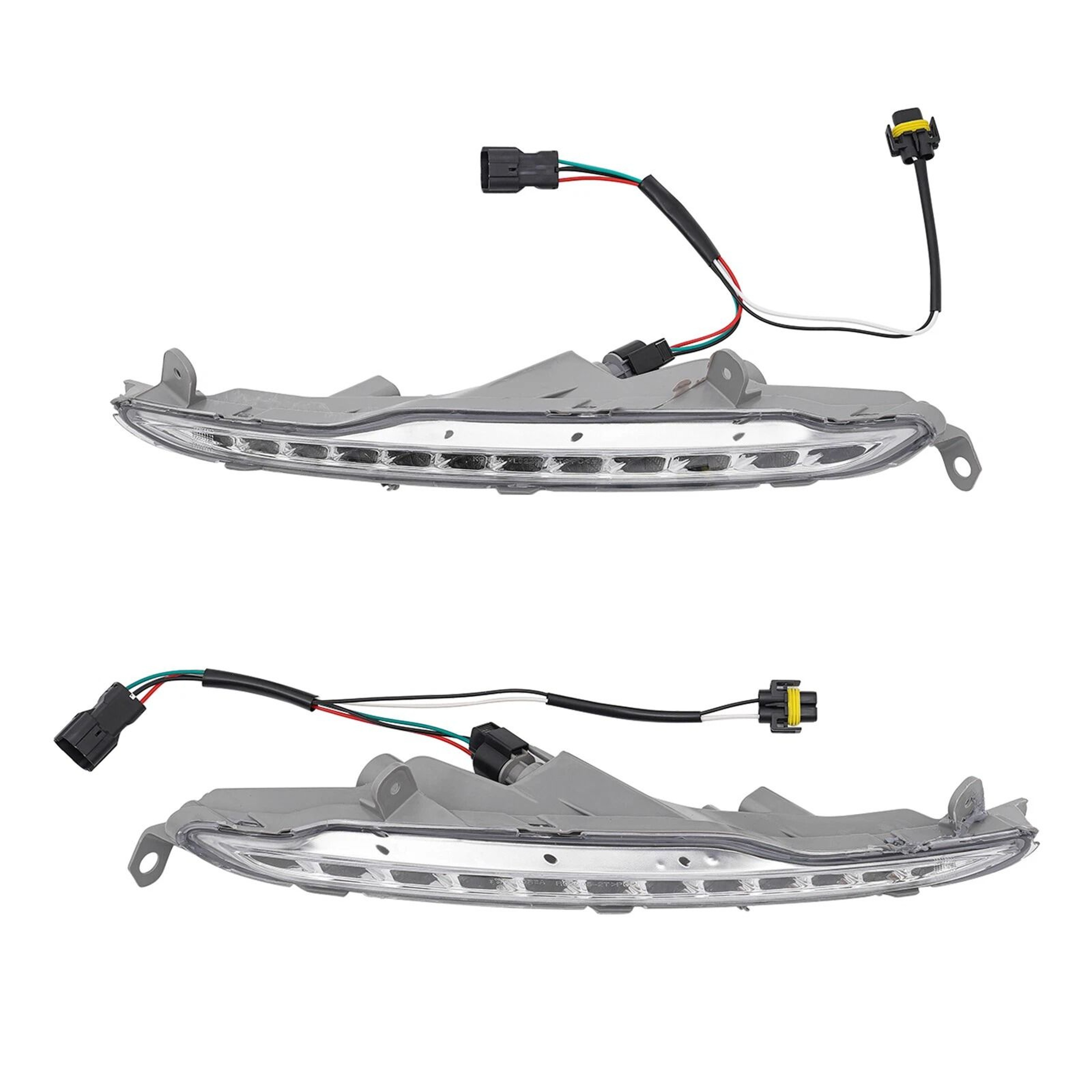 Premium Front Bumper Lamps With Kia Optima DRL Lights  LED Daytime Running Light Fit 8
