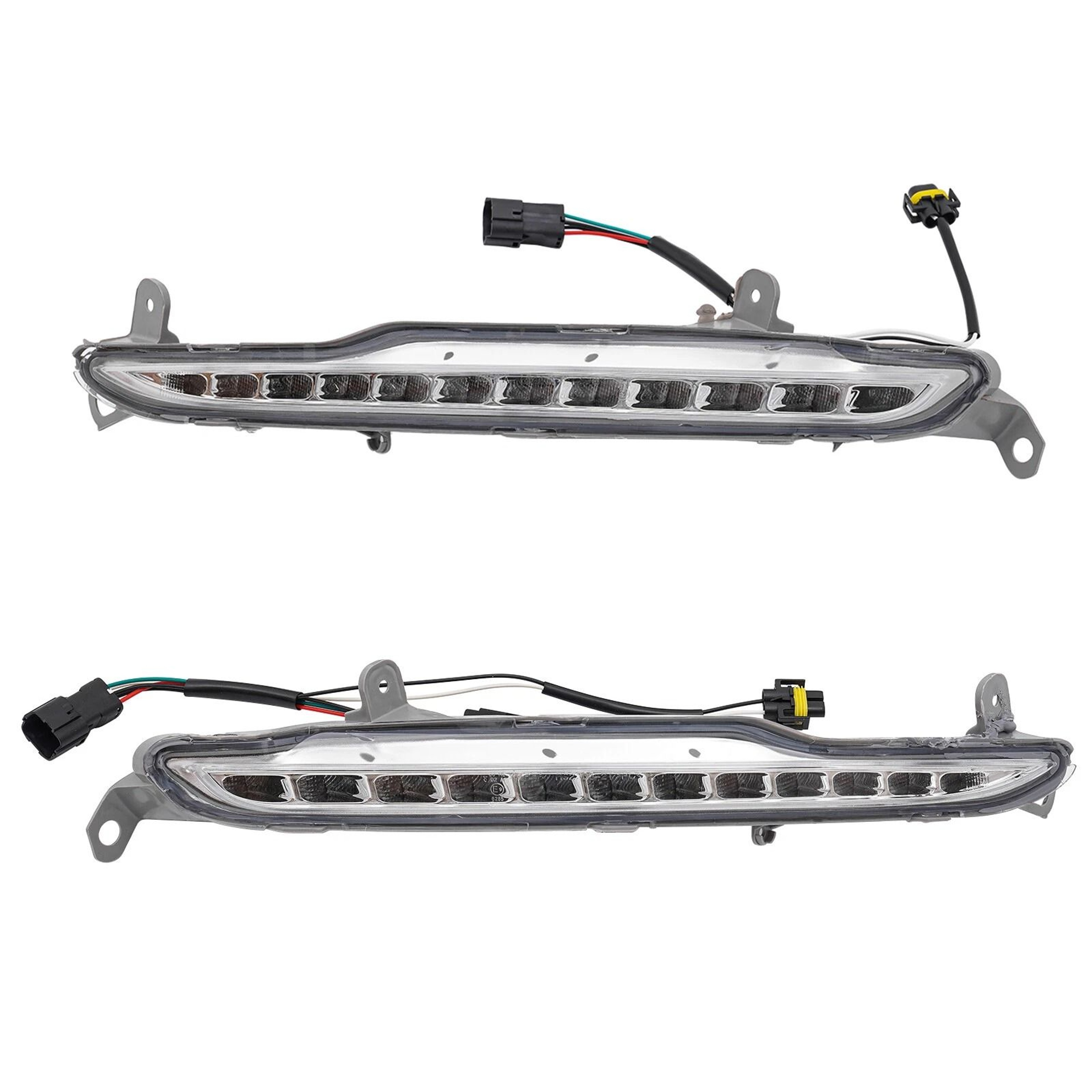 Premium Front Bumper Lamps With Kia Optima DRL Lights  LED Daytime Running Light Fit 9