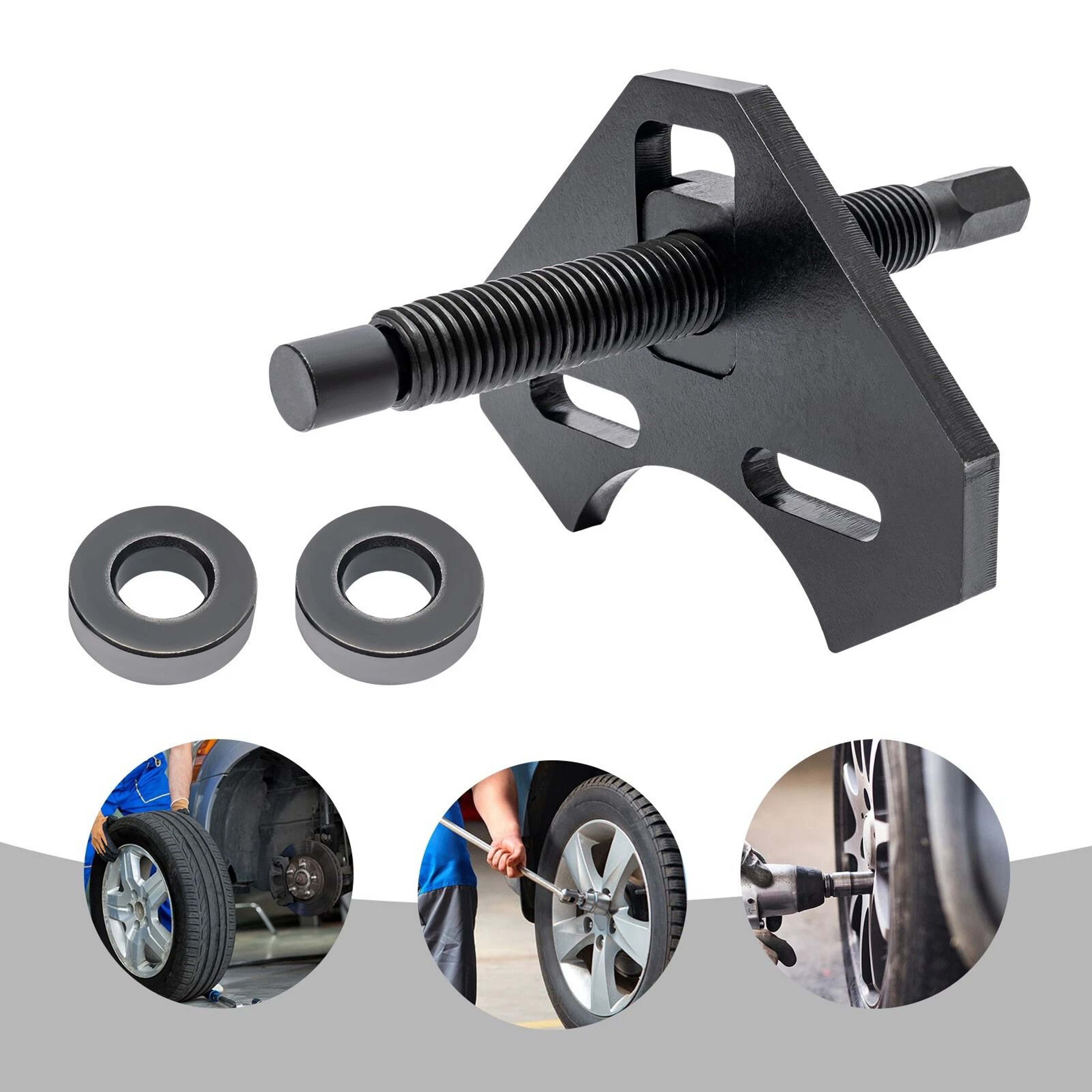 Heavy Duty Universal Wheel Hub Removal Tool  Wheel Bearing Hub Remover Kit 10