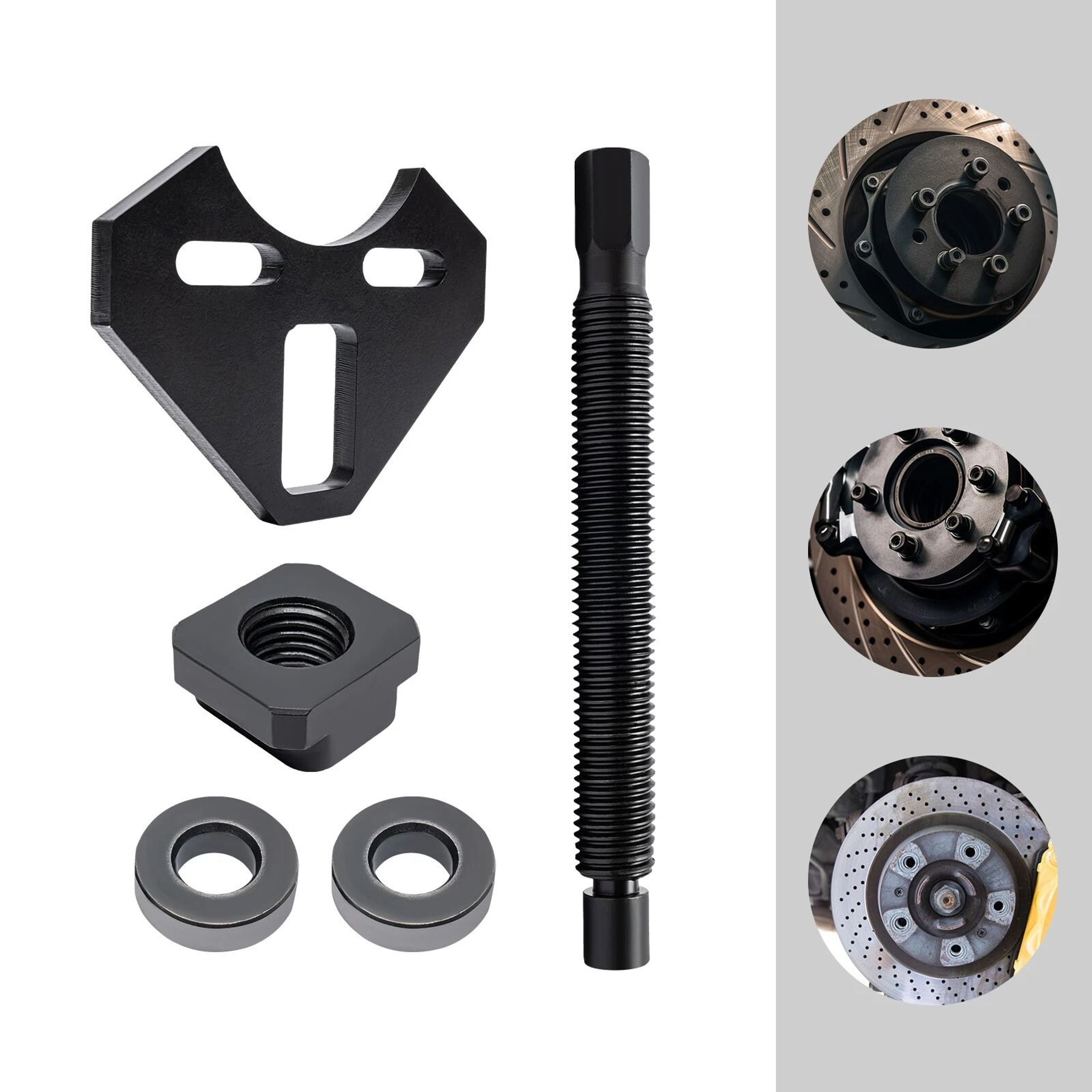 Heavy Duty Universal Wheel Hub Removal Tool  Wheel Bearing Hub Remover Kit 13