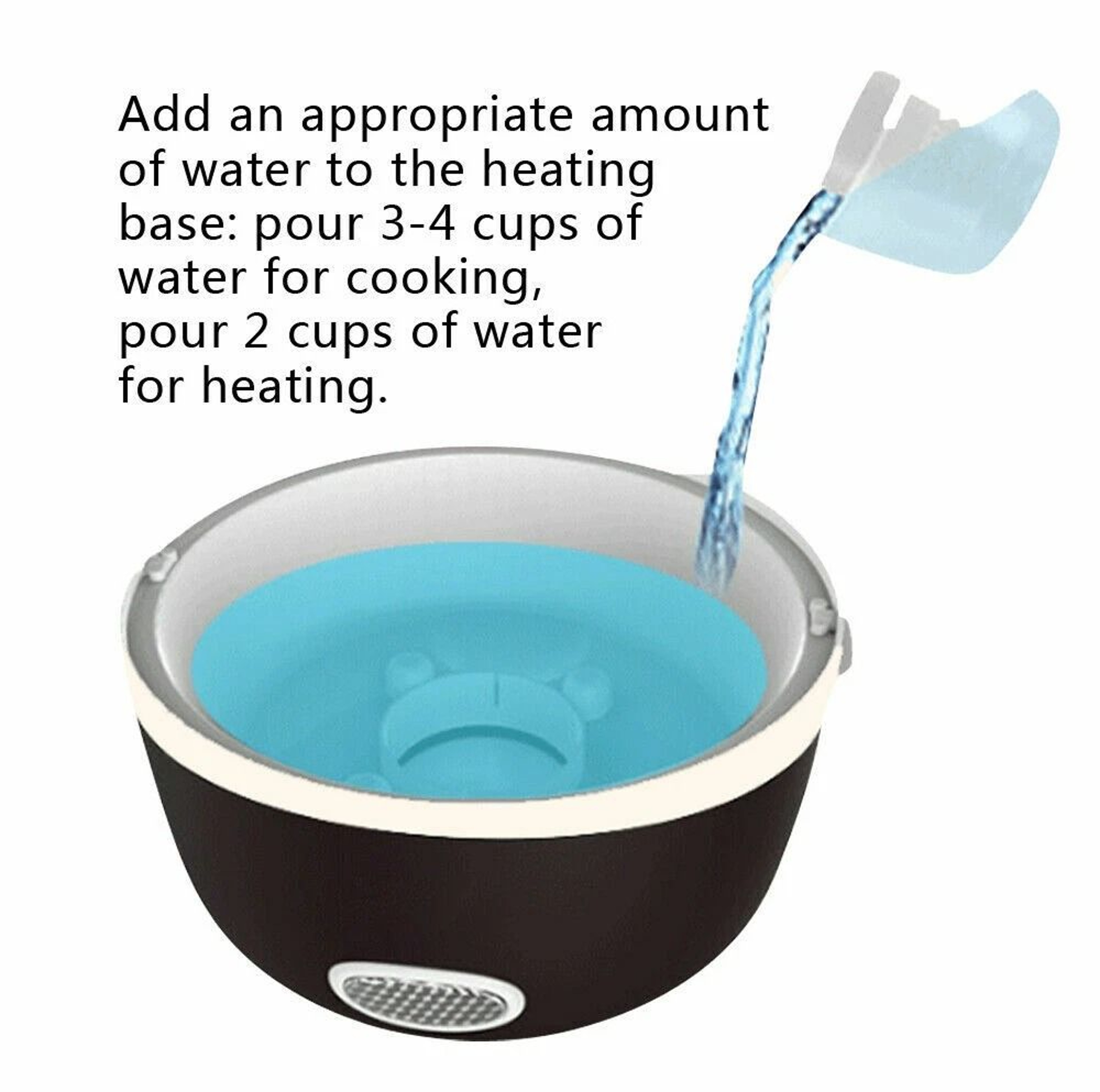 Premium Portable 3 Layer Electric Lunch Box  Stainless Steel Rice Cooker Multifunctional Steamer 1