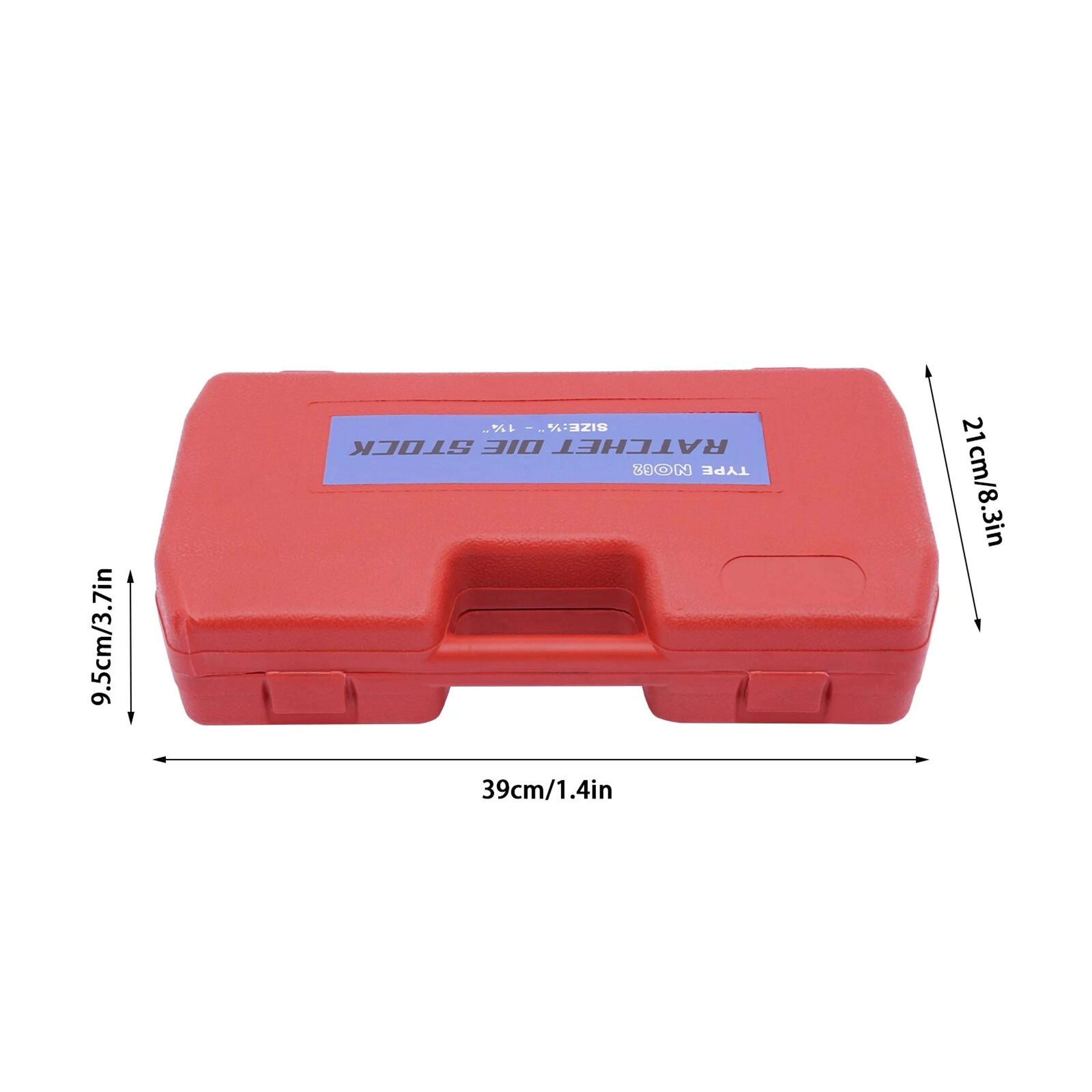 Heavy Duty Manual Pipe Threader Set With Ratchet Handle Threading Die Set 8