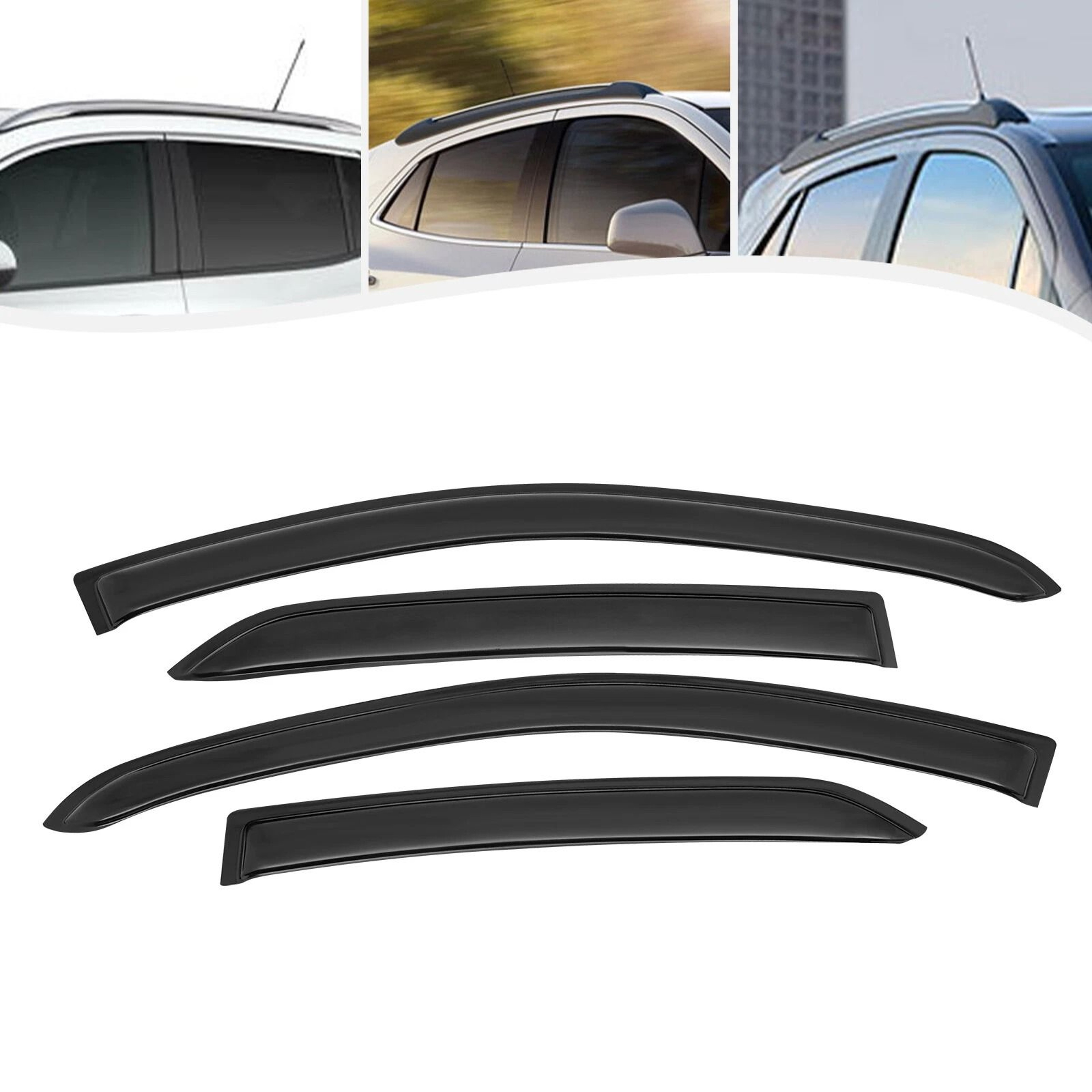 Premium Buick Encore Rain Guards Window Visors Deflectors Fit 14