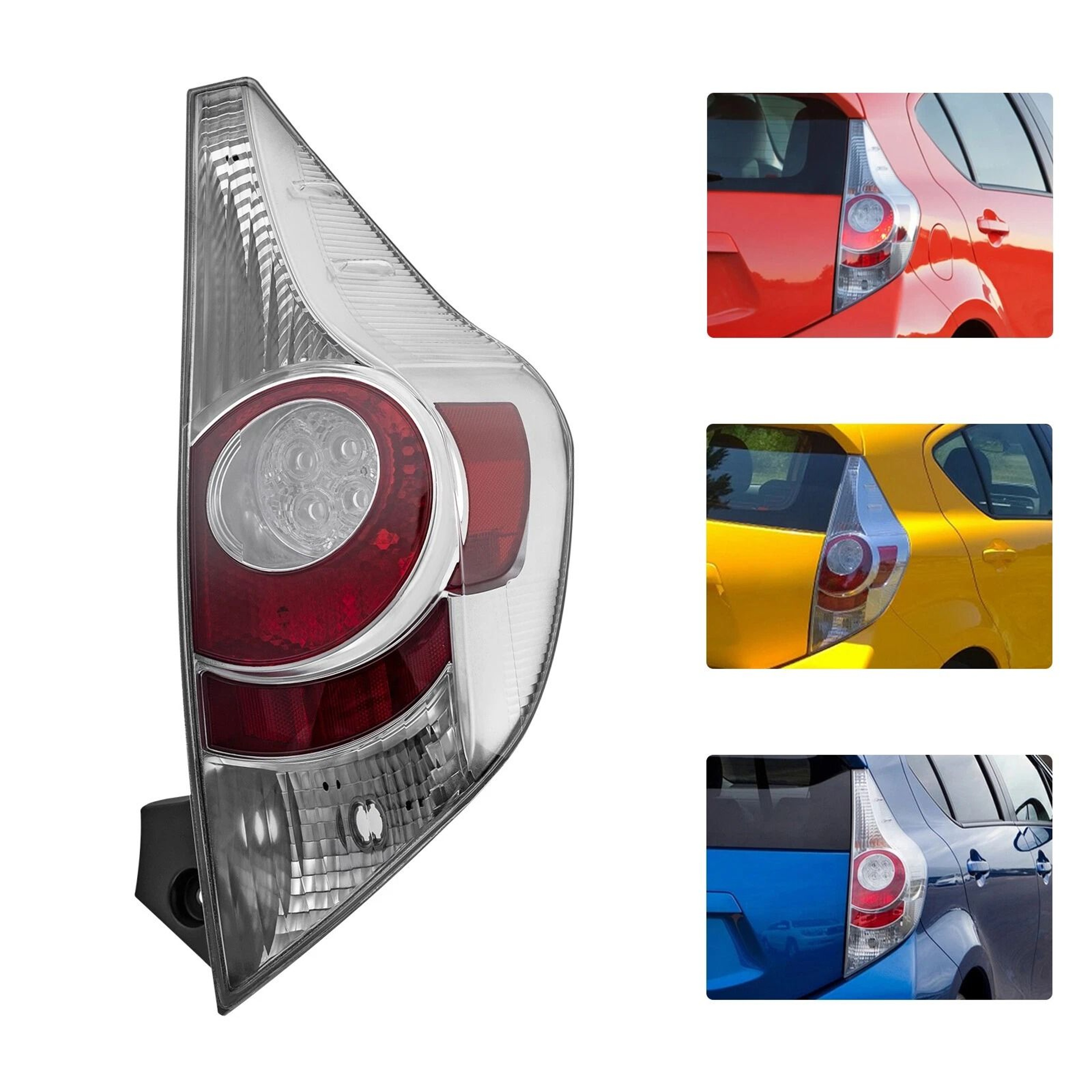 Premium Replacement Right Passenger Side Toyota Prius C Tail Light 8
