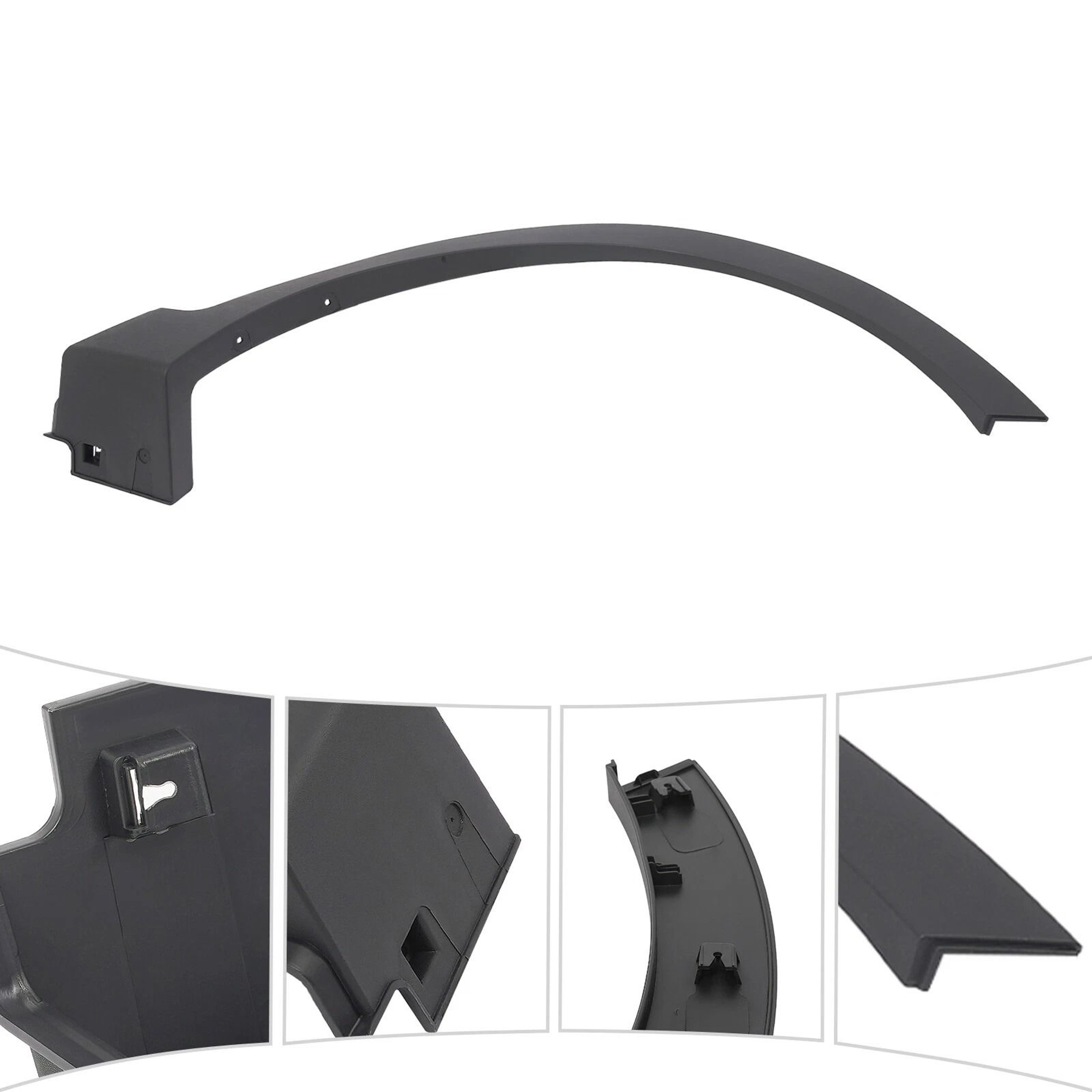 Premium Front Passenger Right Fender Trim For Hyundai Santa Fe Sport Durable Replacement 8