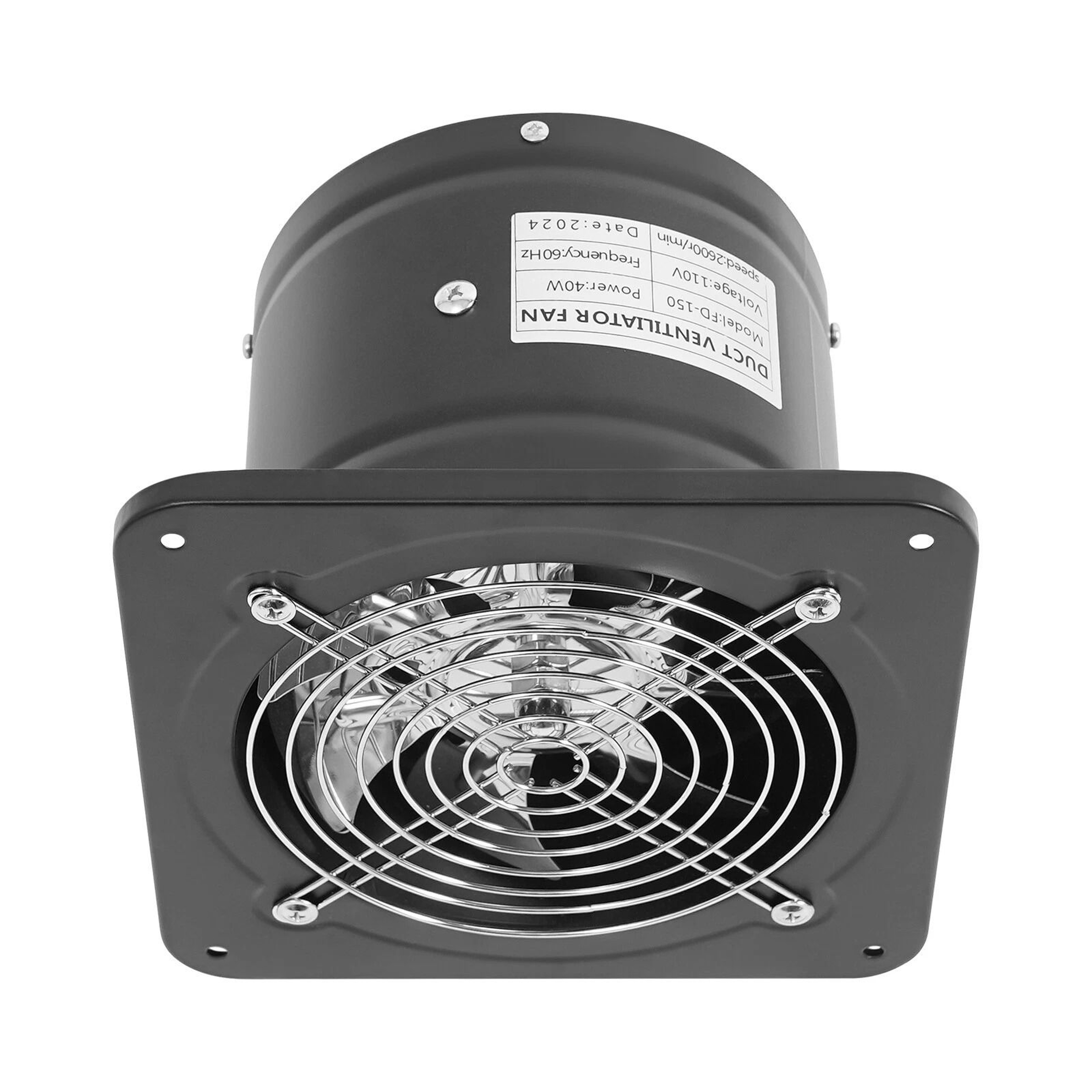 Premium Exhaust Fan Wall Mounted Ventilation Fan Powerful Duct Fan For Home Airflow Control 4