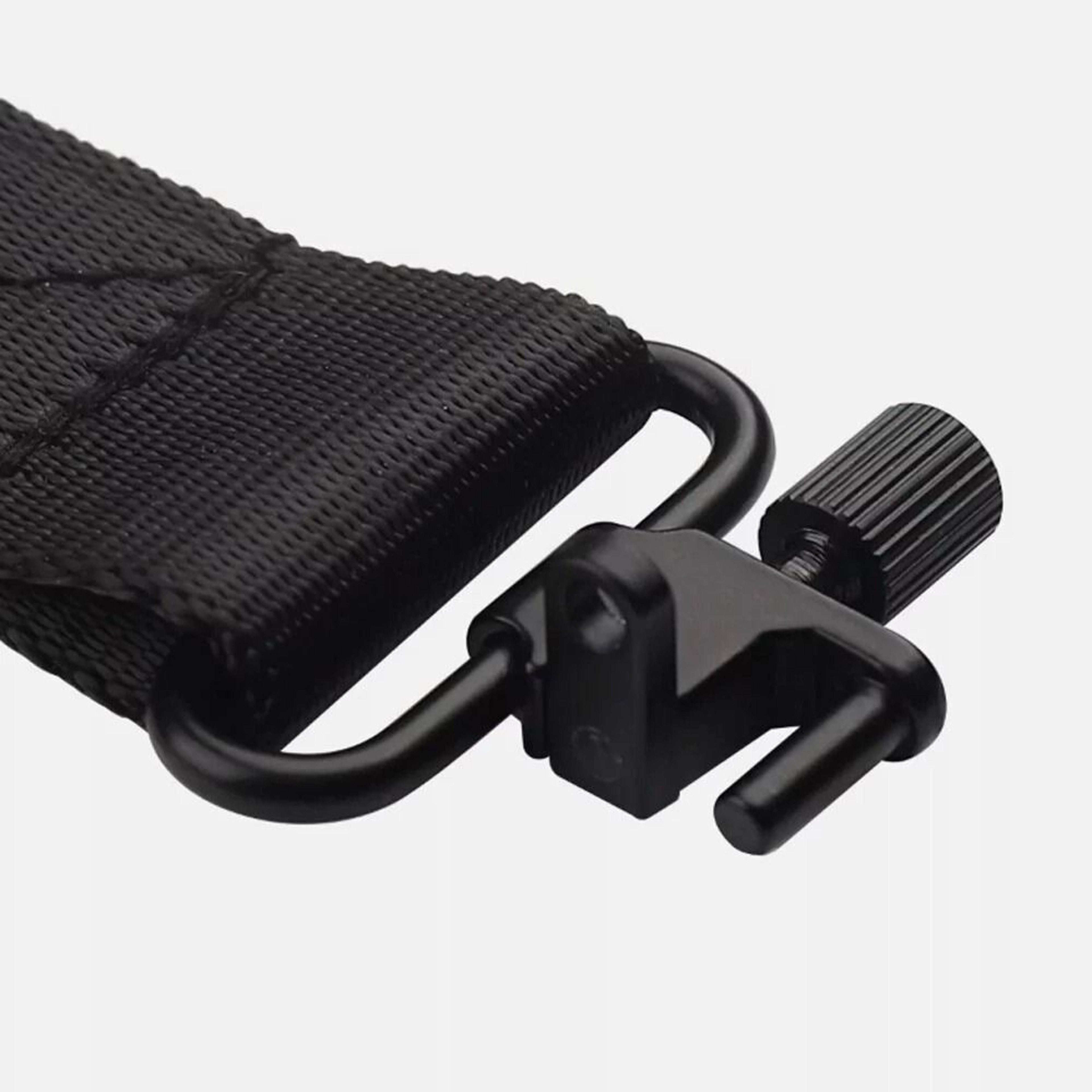 Premium Tactical Point Rifle Sling Adjustable Neoprene Shoulder Sling With Swivels 3