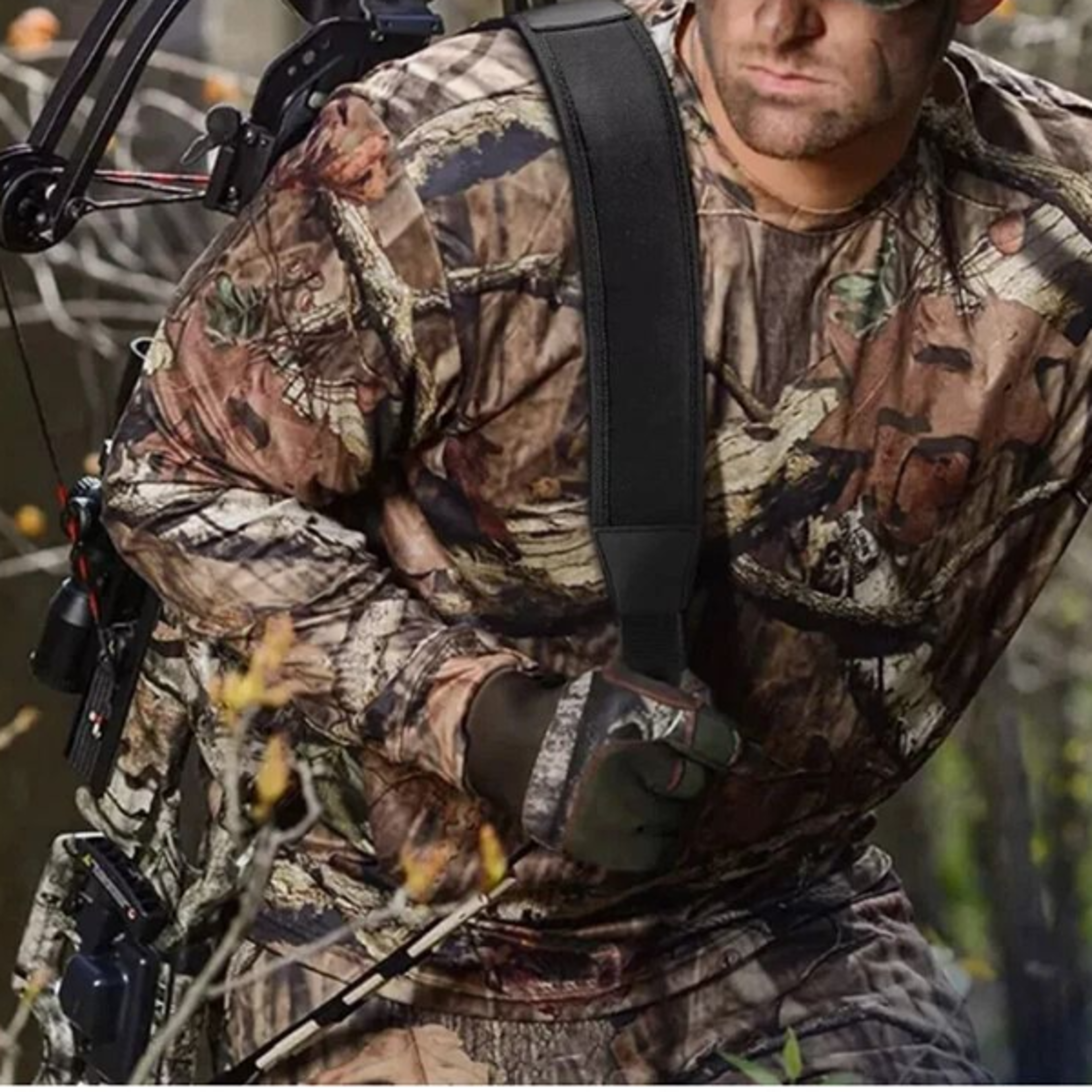 wwwebayium Tactical Point Rifle Sling Adjustable Neoprene Shoulder Sling With Swivels 9