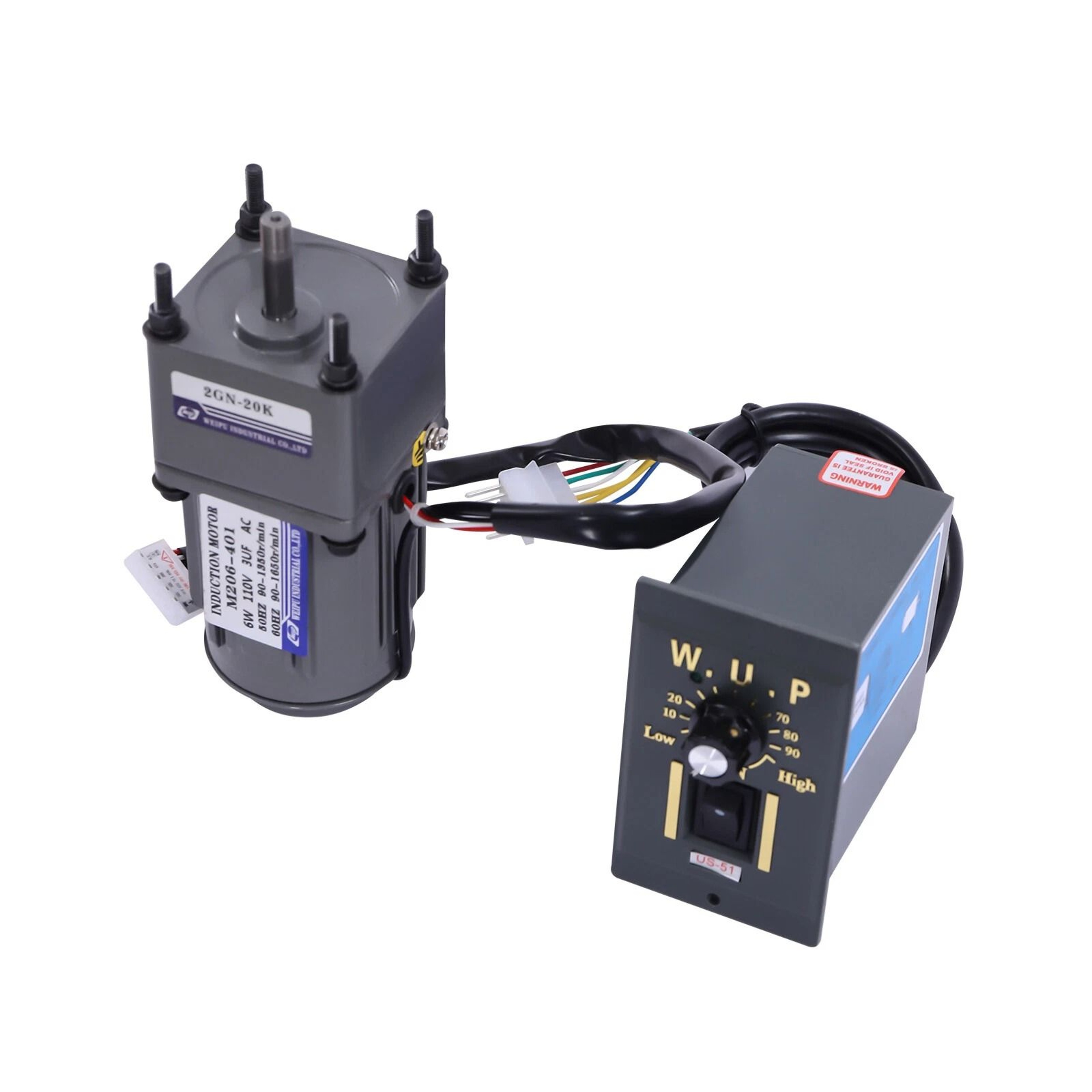 AC Gear Motor With Adjustable Speed Controller  Variable Speed Gear Motor 2