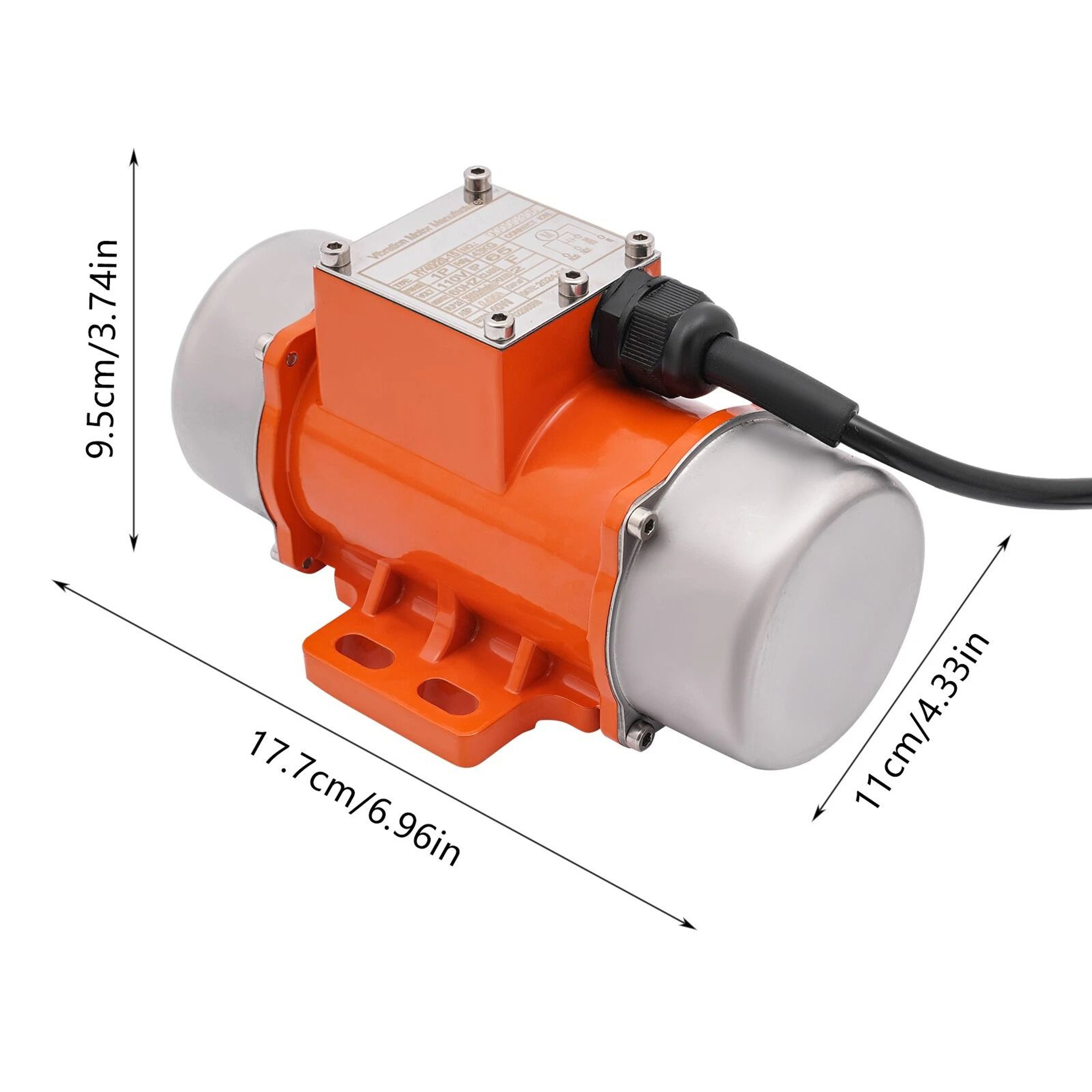 Premium Adjustable Vibration Motor With Speed Controller Industrial Electric Vibration Motor 12