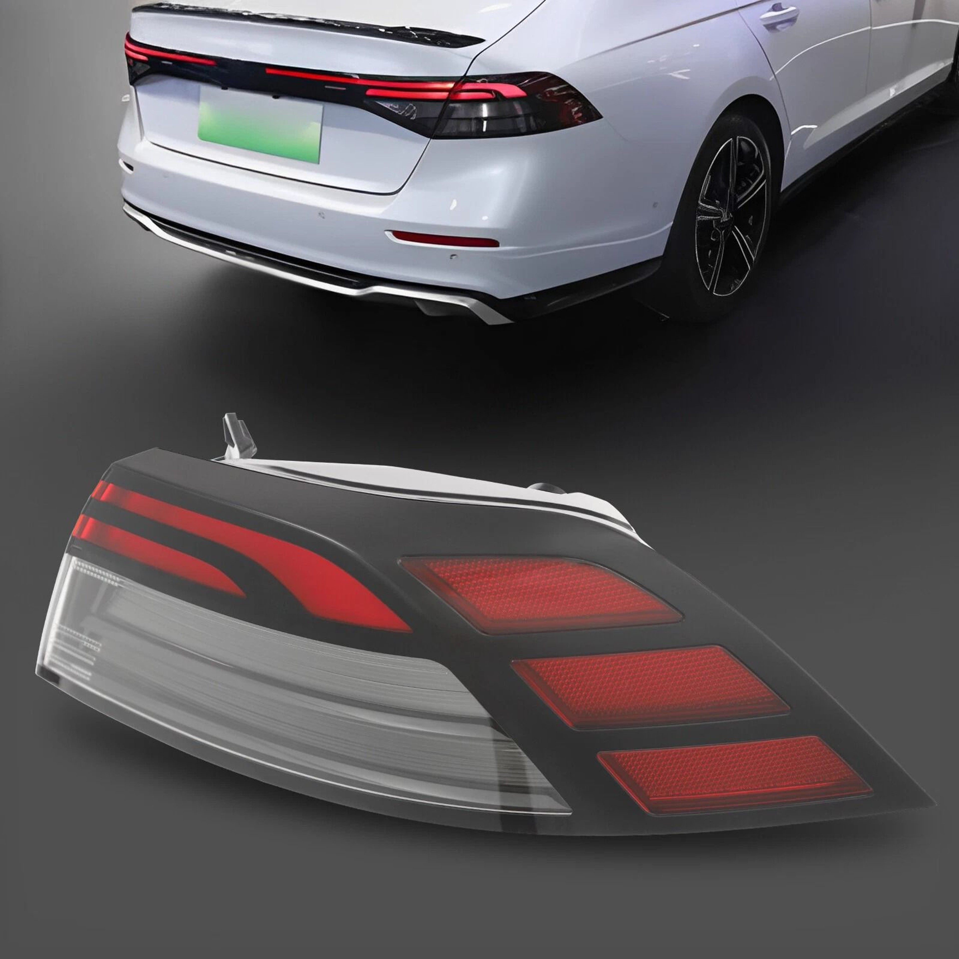Premium LED Tail Light Designed For Honda Accord Passenger Side Rear Brake Lamp Assembly 0