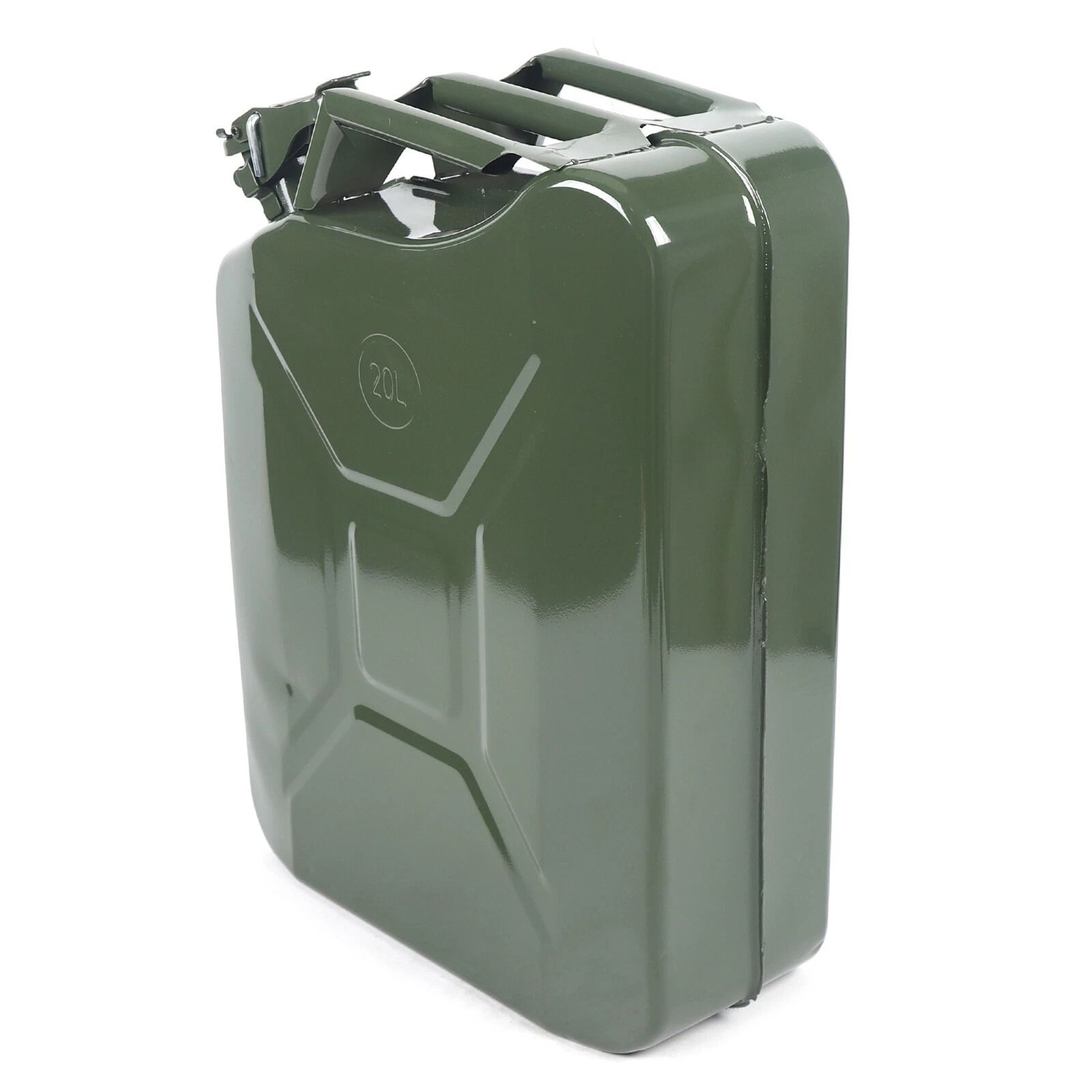 Heavy Duty 5 Gallon Military Style Jerry Can Fuel Storage Container Steel Gasoline Container 2