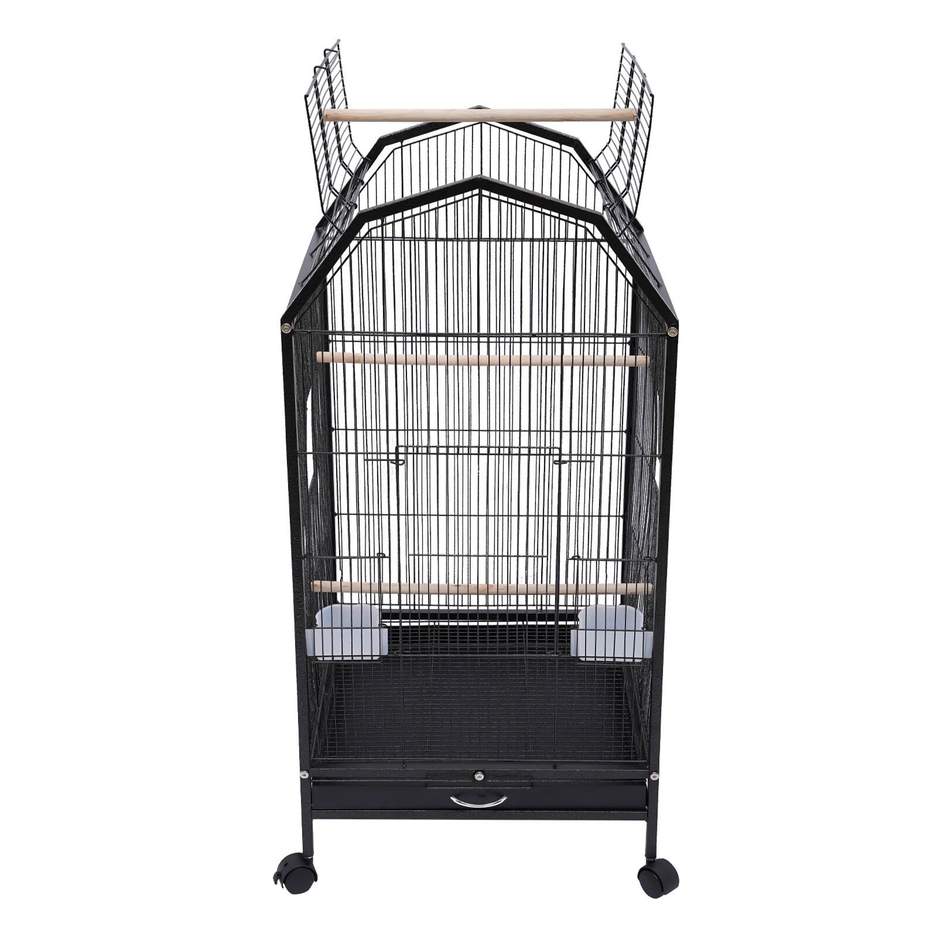 Large Bird Cage With Stand For Cockatiels Parakeets Finches 3