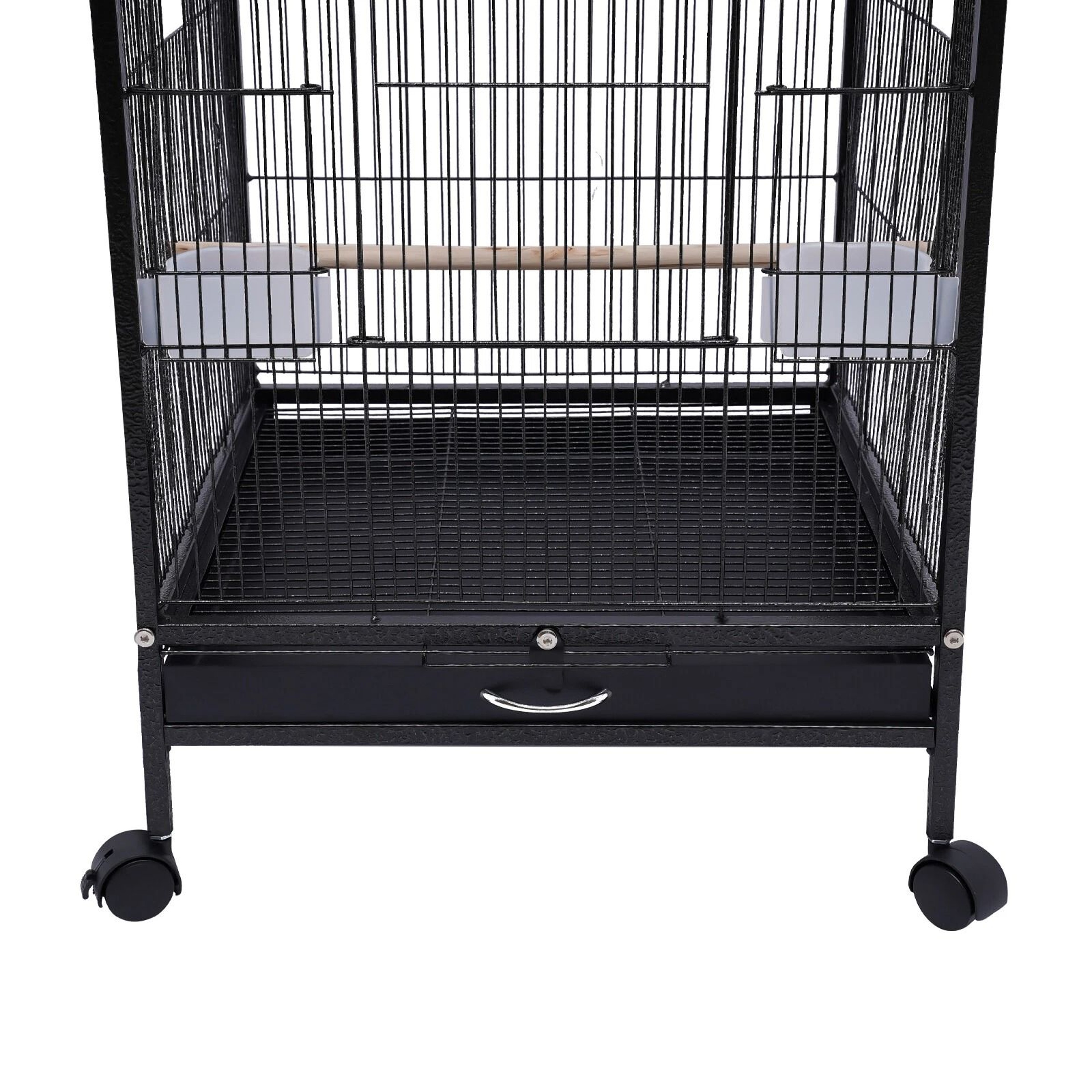 Large Bird Cage With Stand For Cockatiels Parakeets Finches 9