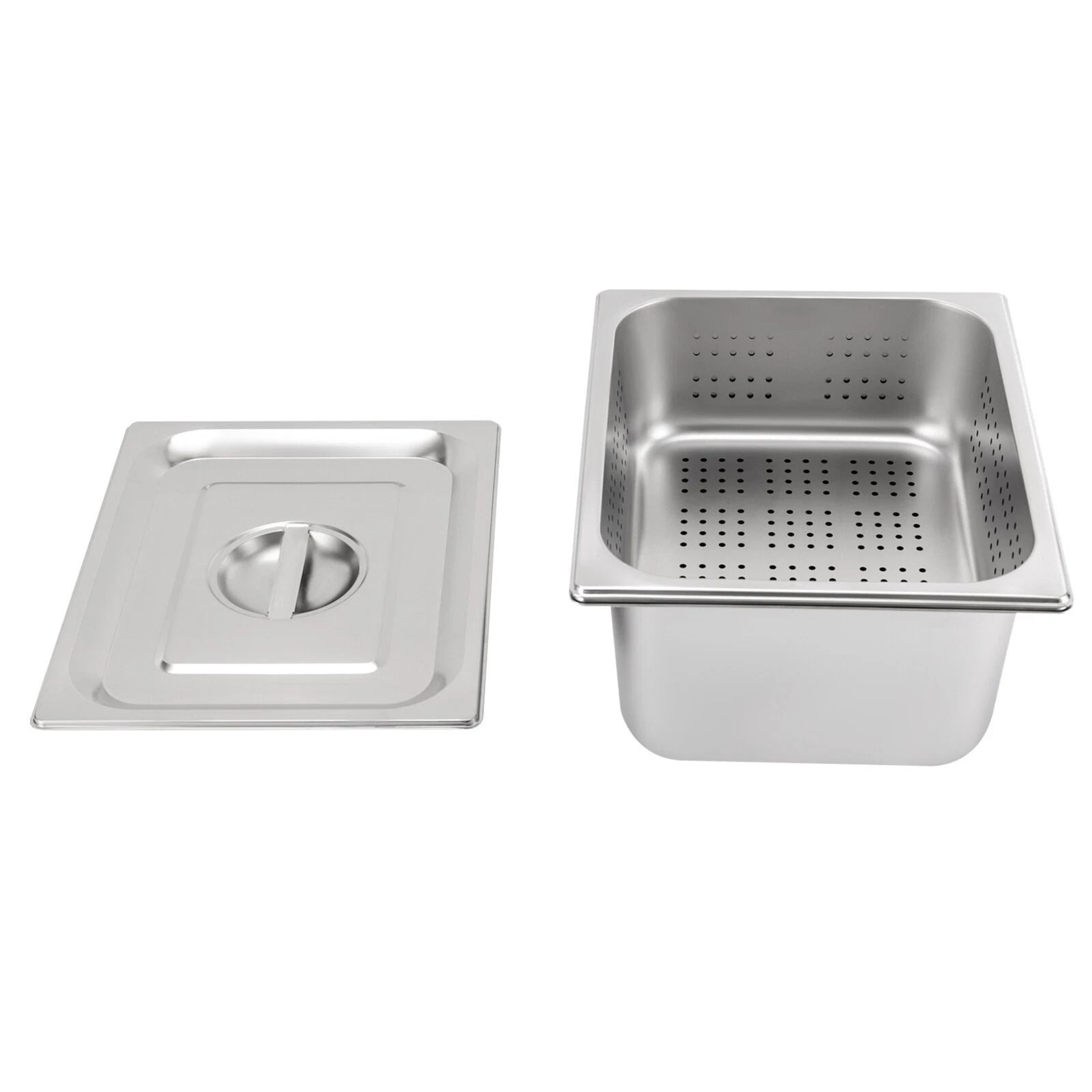 Stainless Steel Perforated Steam Table Hotel Pans 8