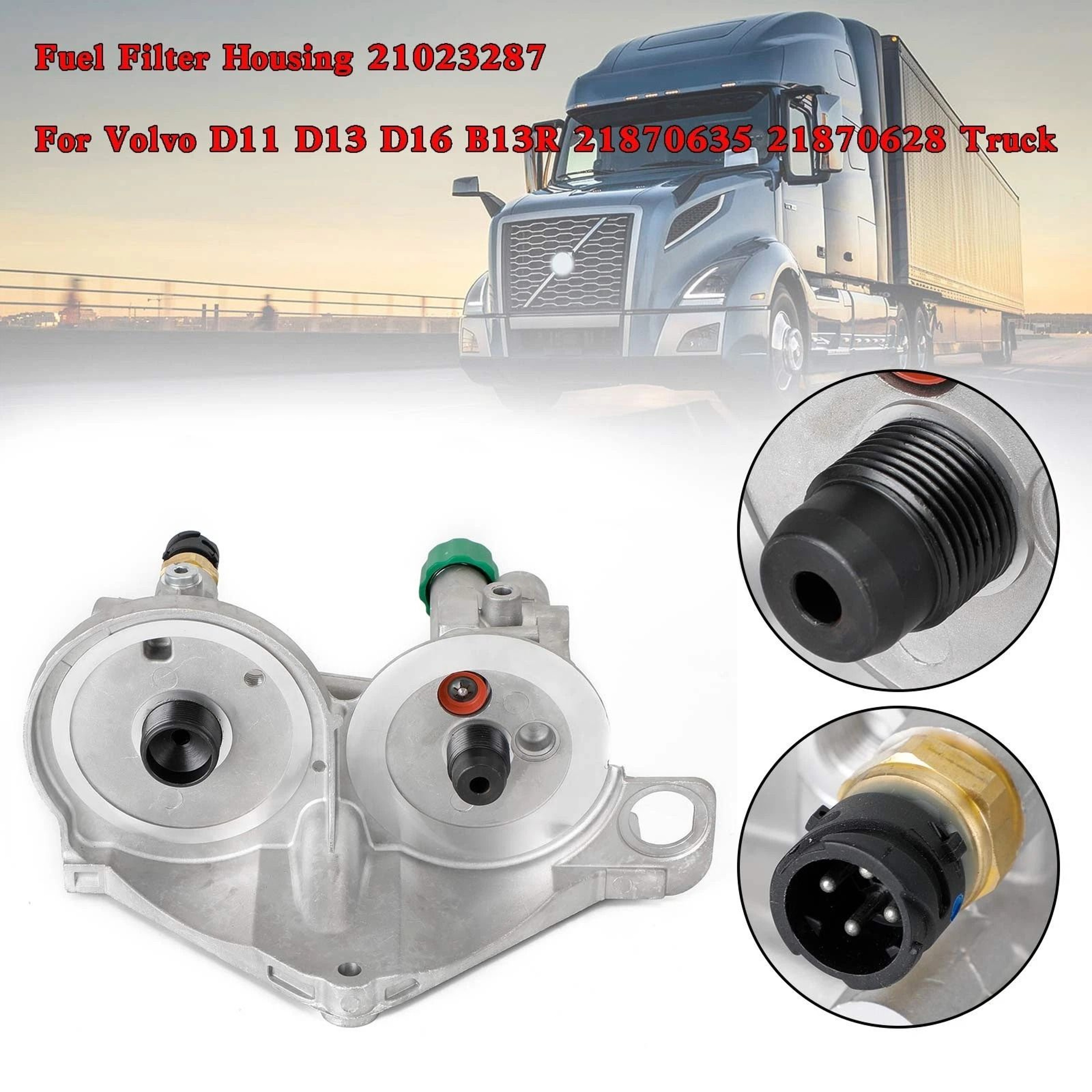 Volvo Fuel Filter Housing Trucks 10