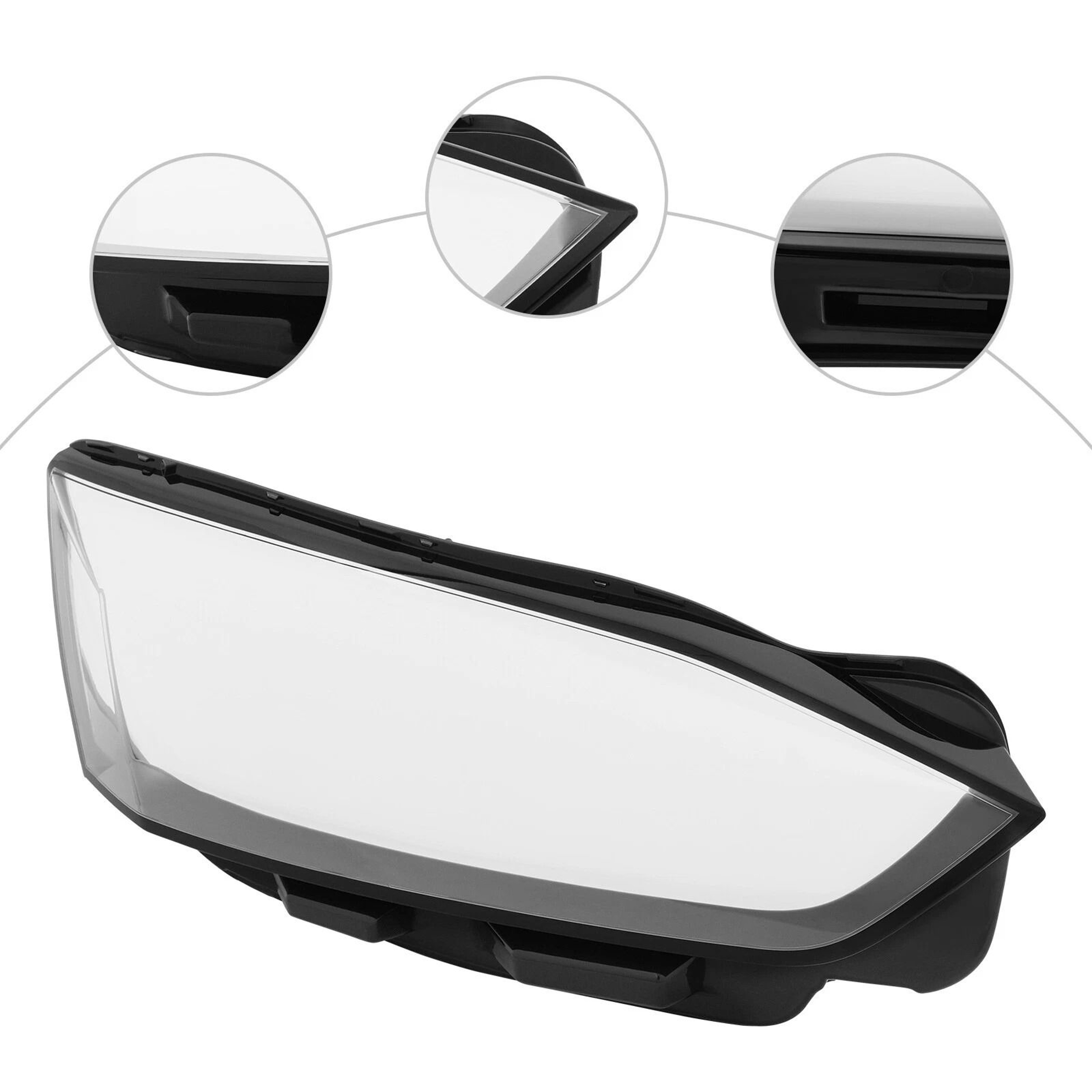 Right Headlight Lens Cover For Audi A5 S5 RS5 7