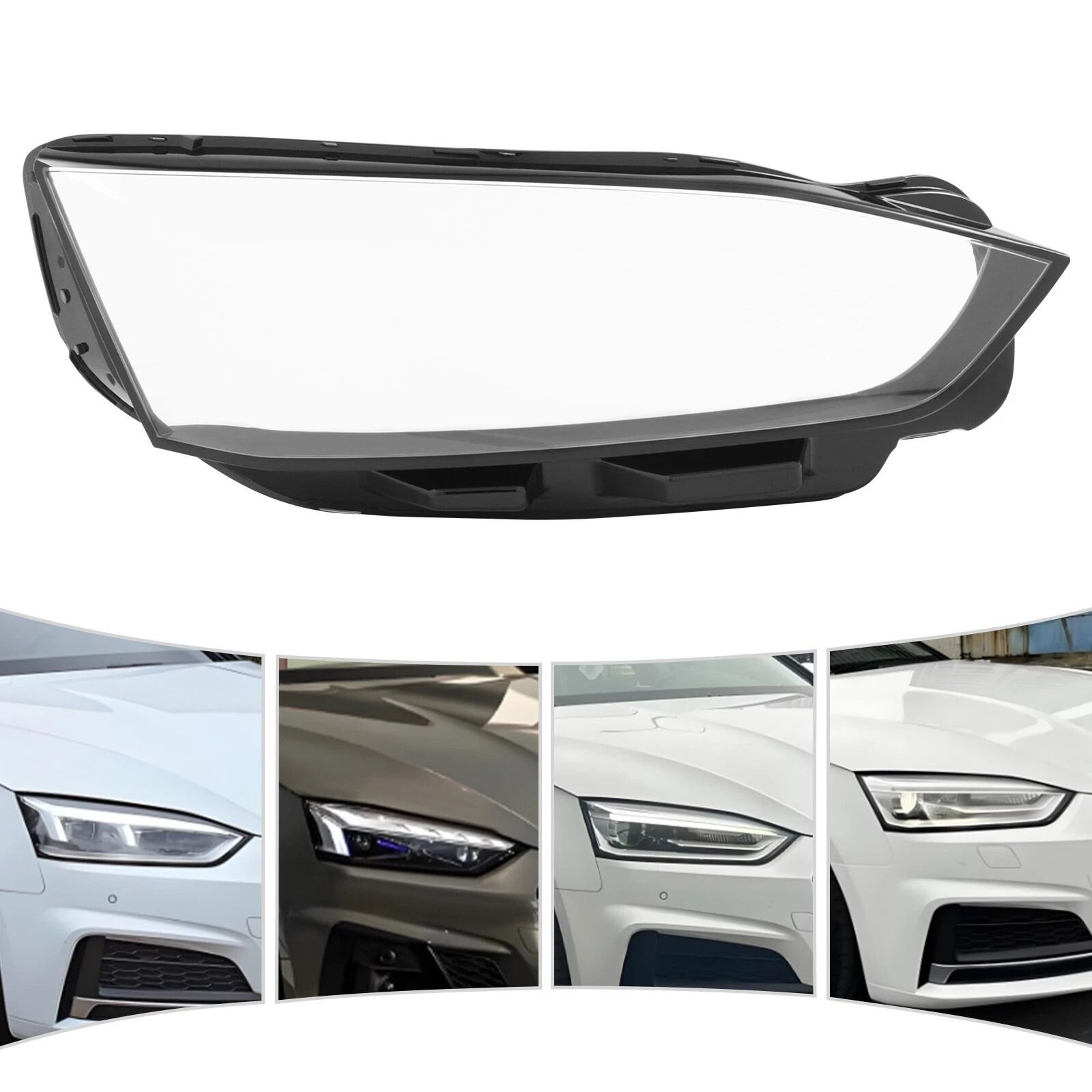 Right Headlight Lens Cover For Audi A5 S5 RS5 8
