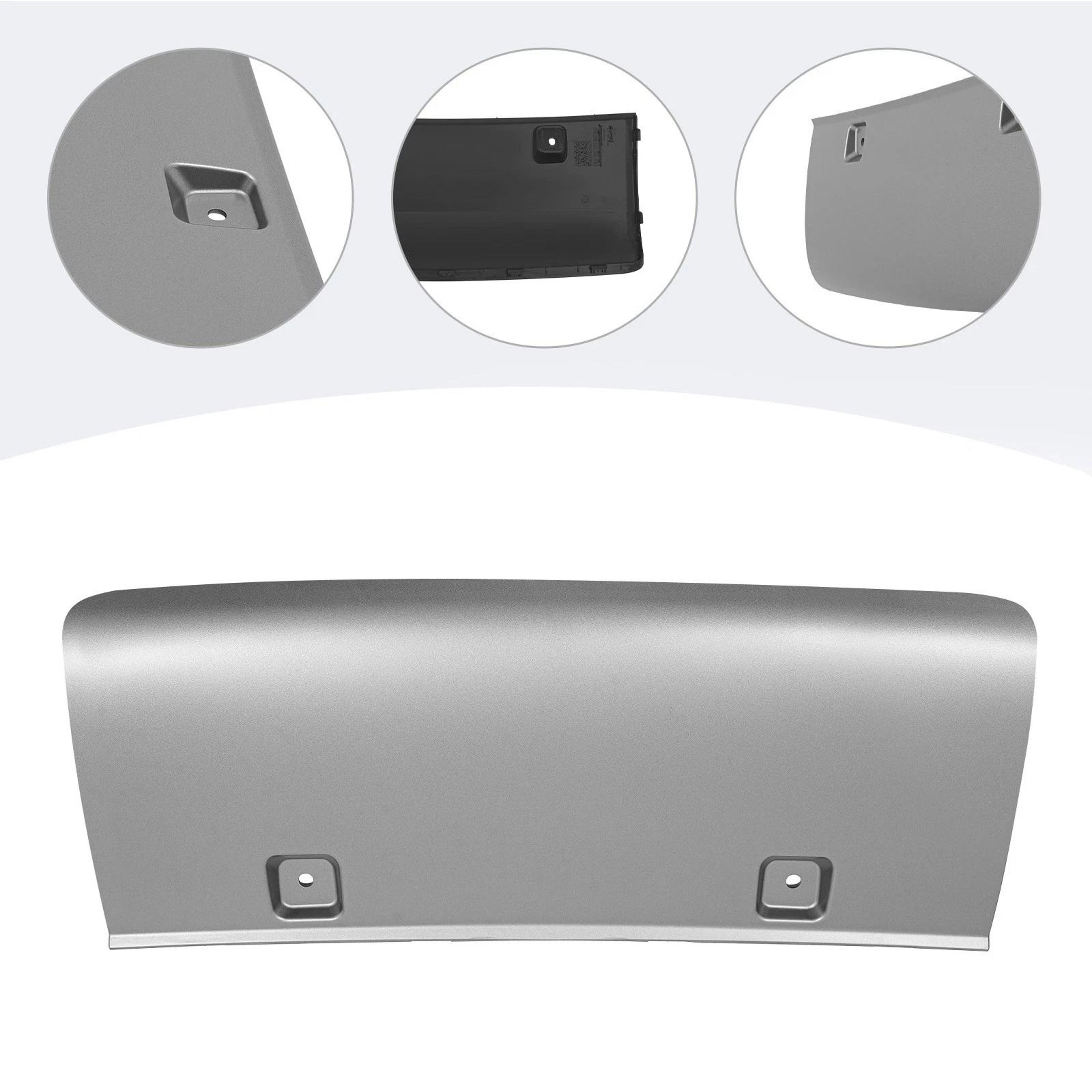 Audi Q7 Rear Tow Bumper Cover Replacement Sport Model 9