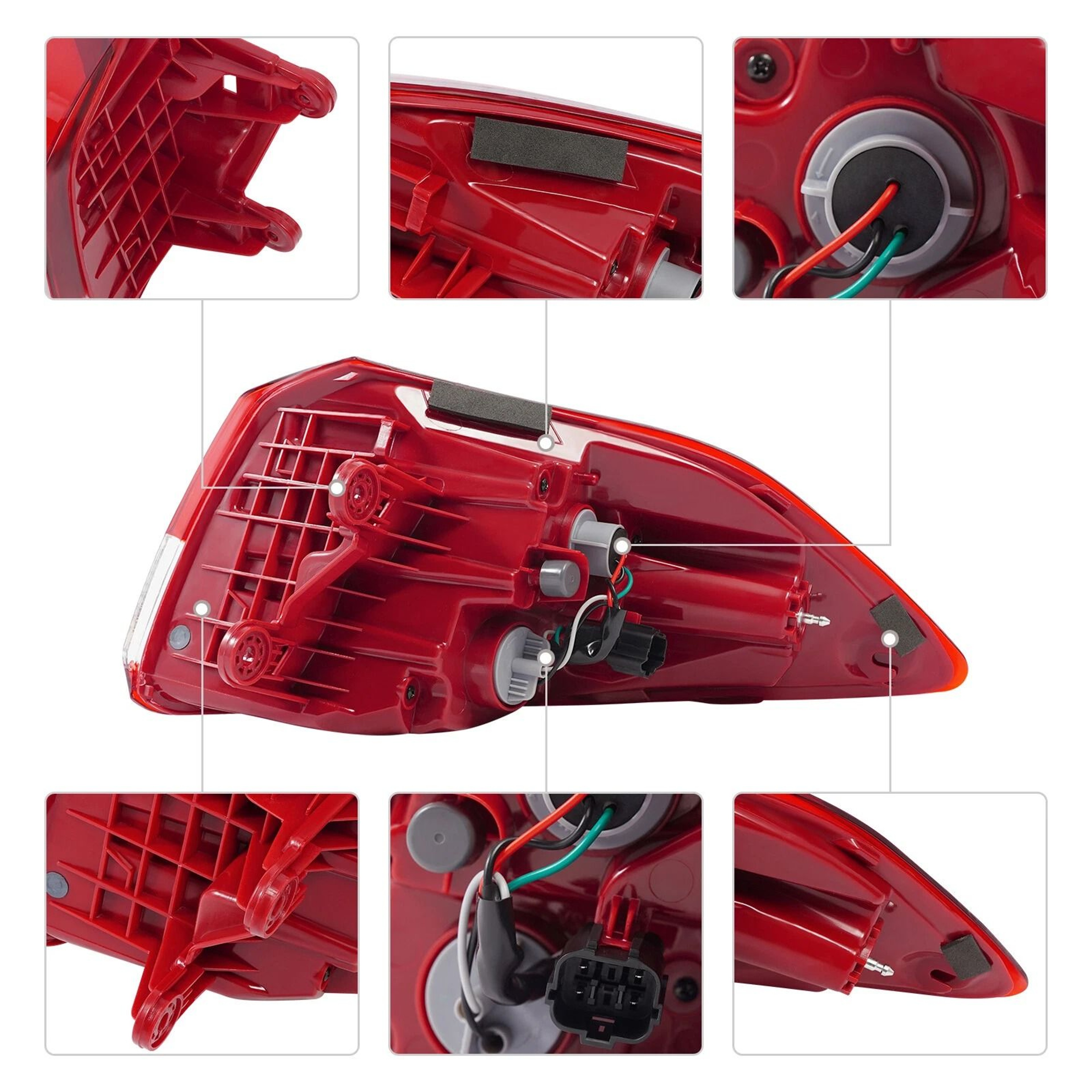 Premium Hyundai Tucson Tail Light Driver Side Replacement Rear Lamp Assembly 13