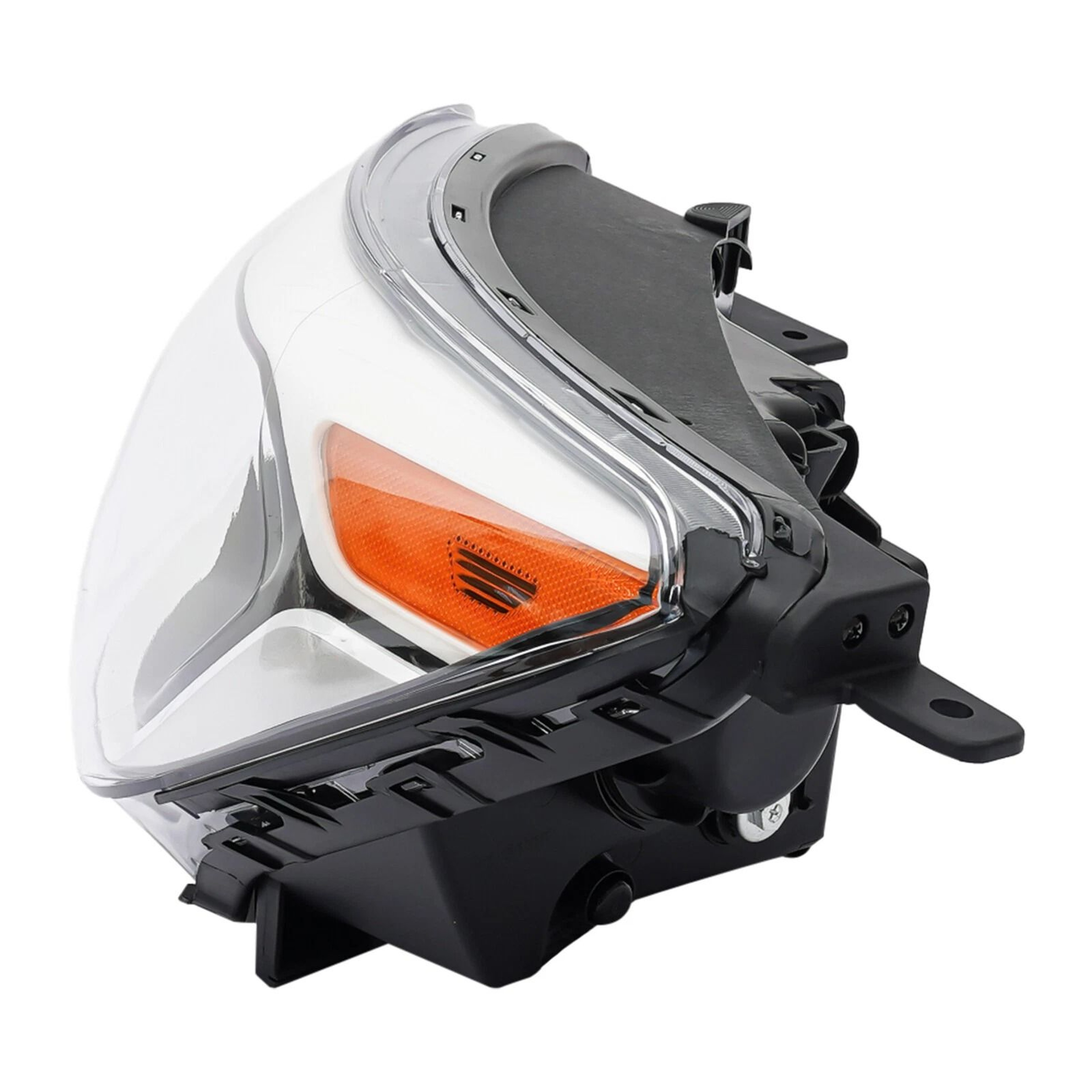 Premium Kia Soul Headlight Assembly Left Driver Side Halogen Replacement Headlight 10