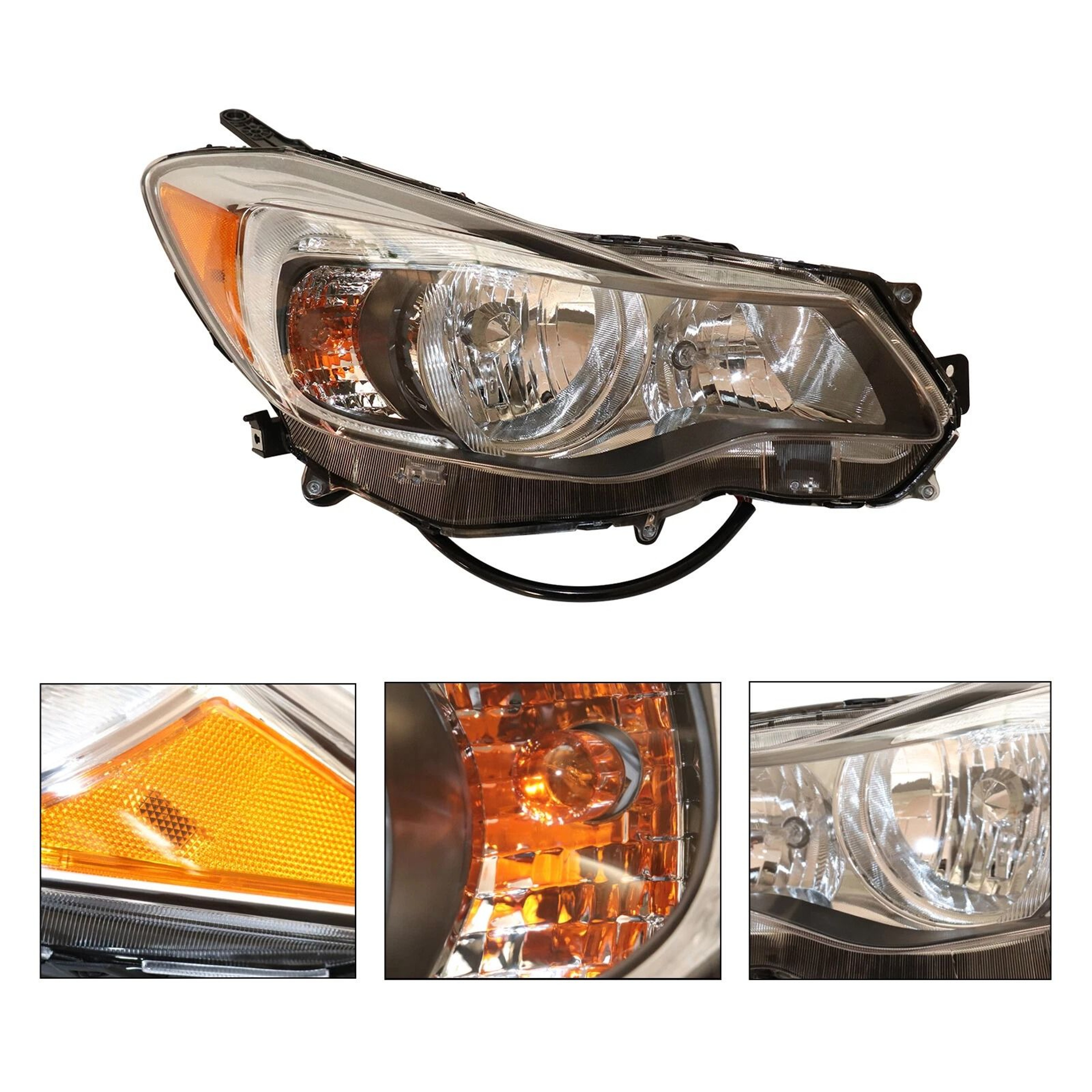 Subaru Crosstrek Passenger Side Halogen Headlight Assembly 15