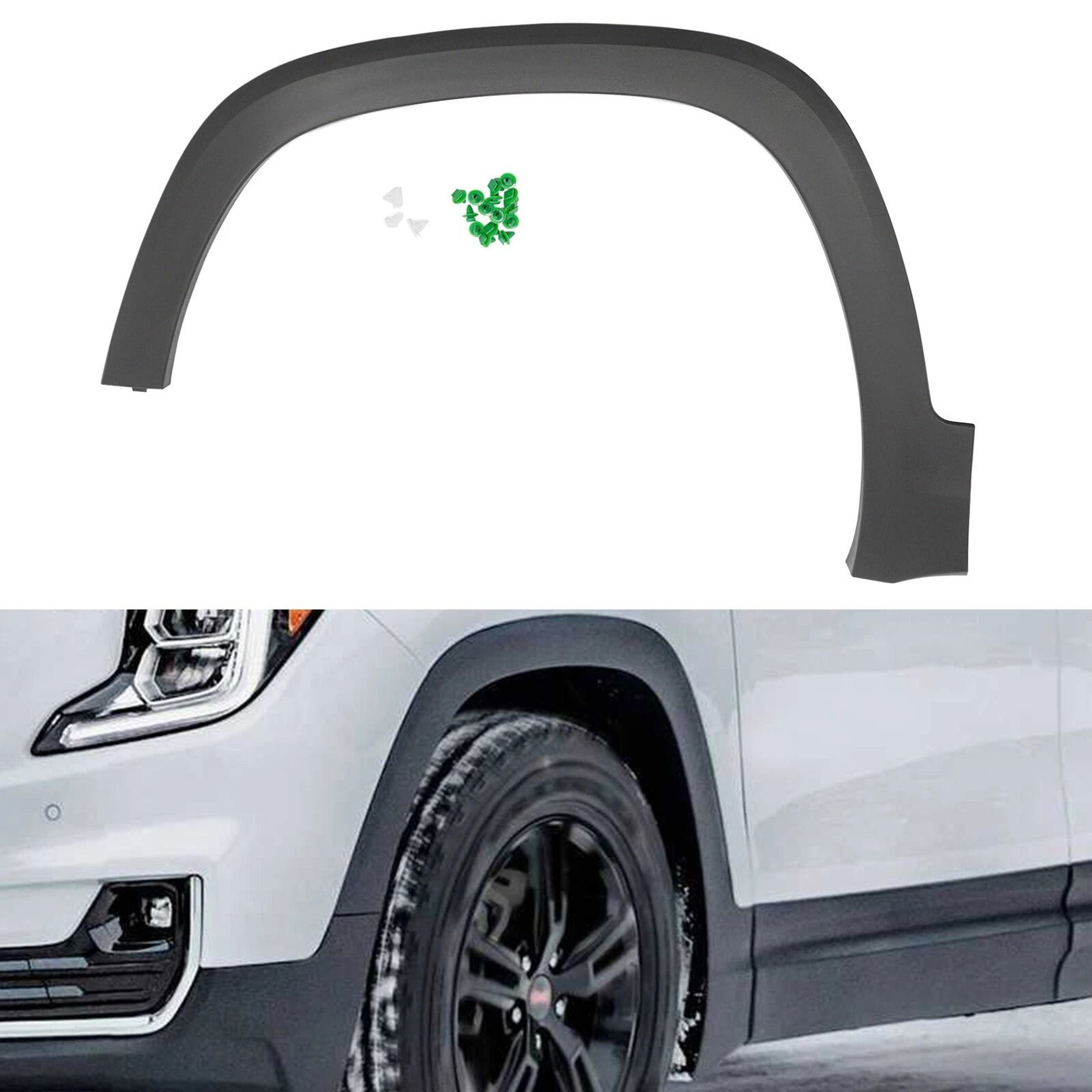 Premium Front Left Fender Flare For GMC Terrain Durable Protective Trim 0