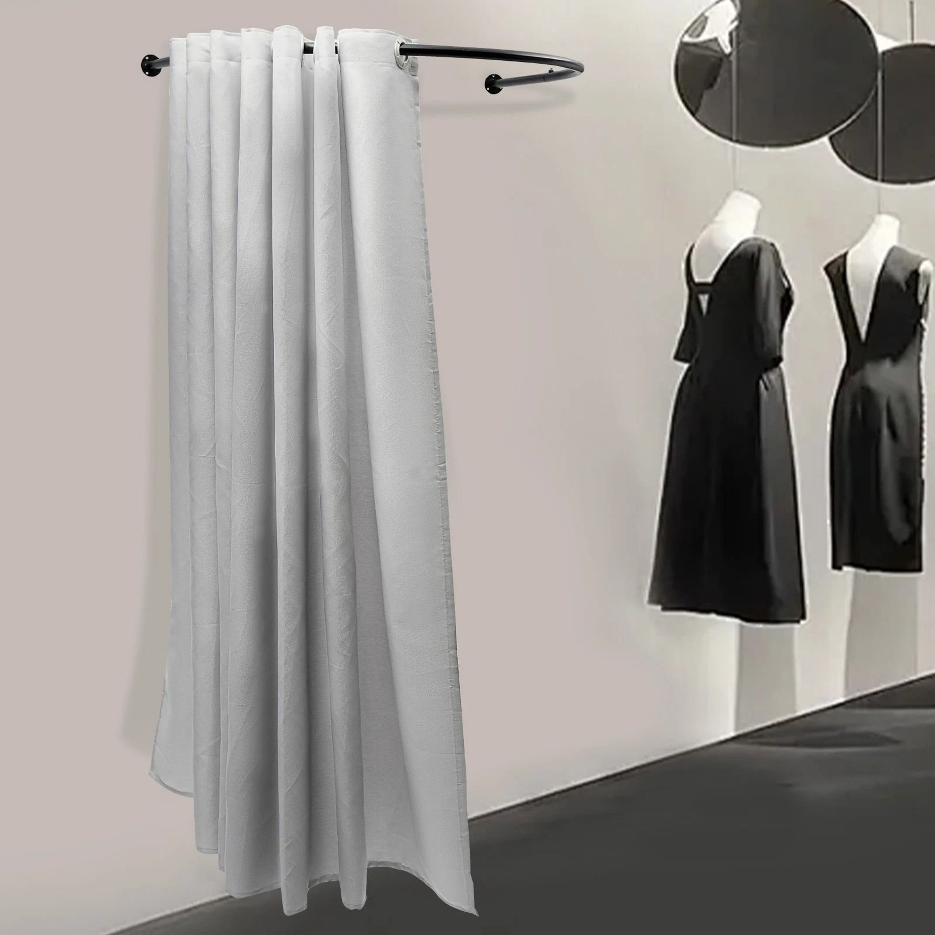 Premium Portable Clothing Store Dressing Room With Privacy Protection Changing Room Panel 6