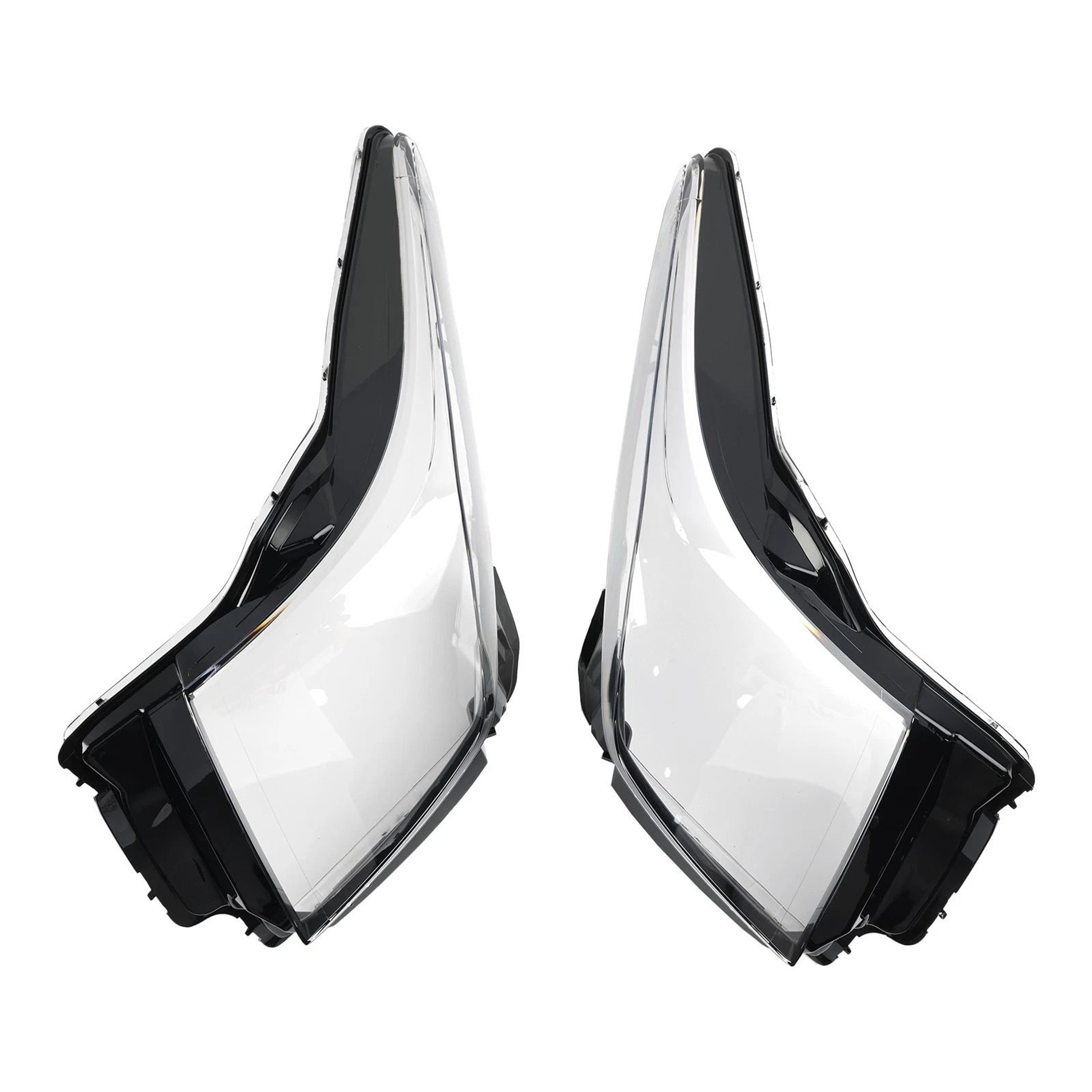 Premium Cadillac ATS Headlight Lens Cover Pair Direct Fit Headlight Replacement Lens 7