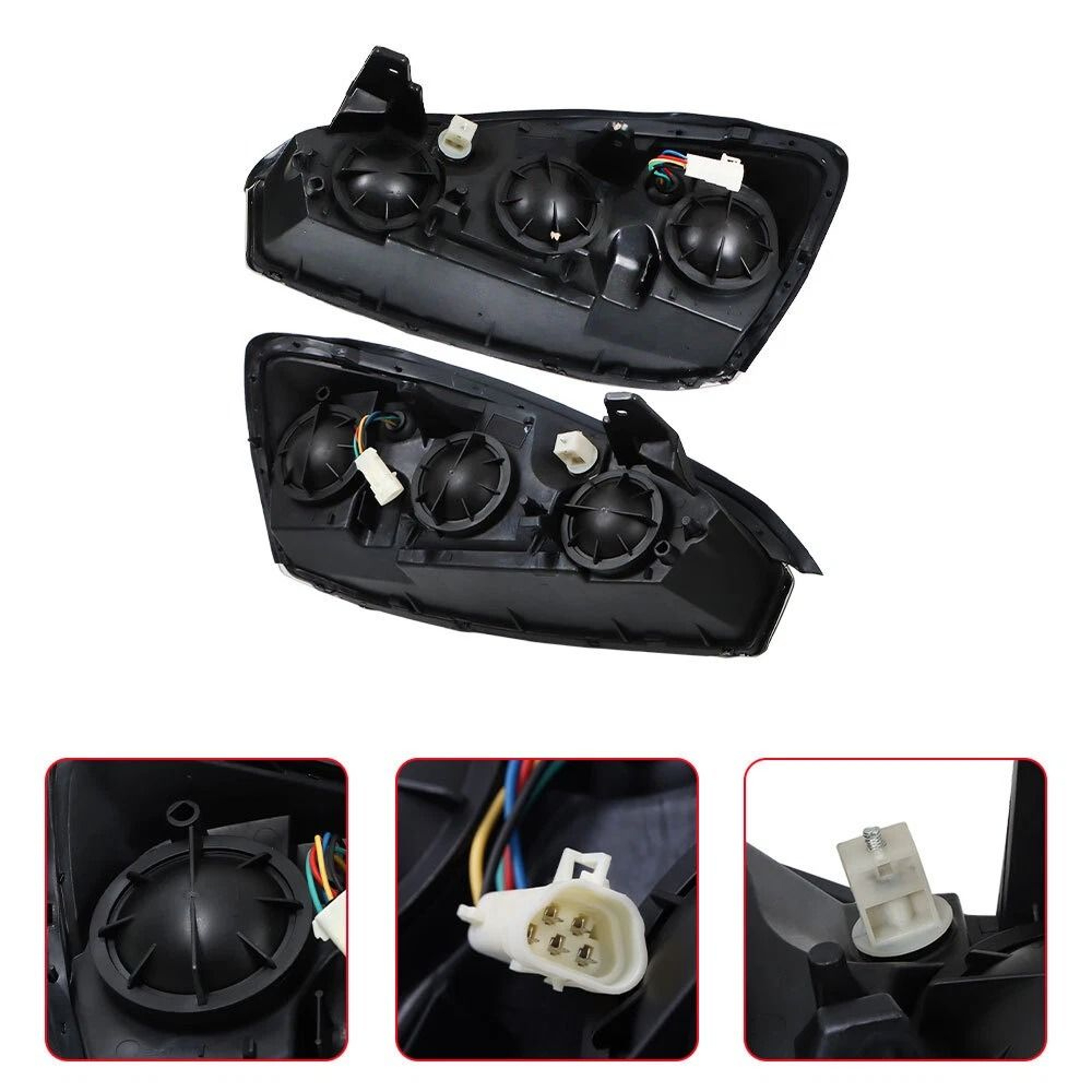 Premium Direct Fit Chevy Malibu Headlights Replacement Pair Left  Right 2