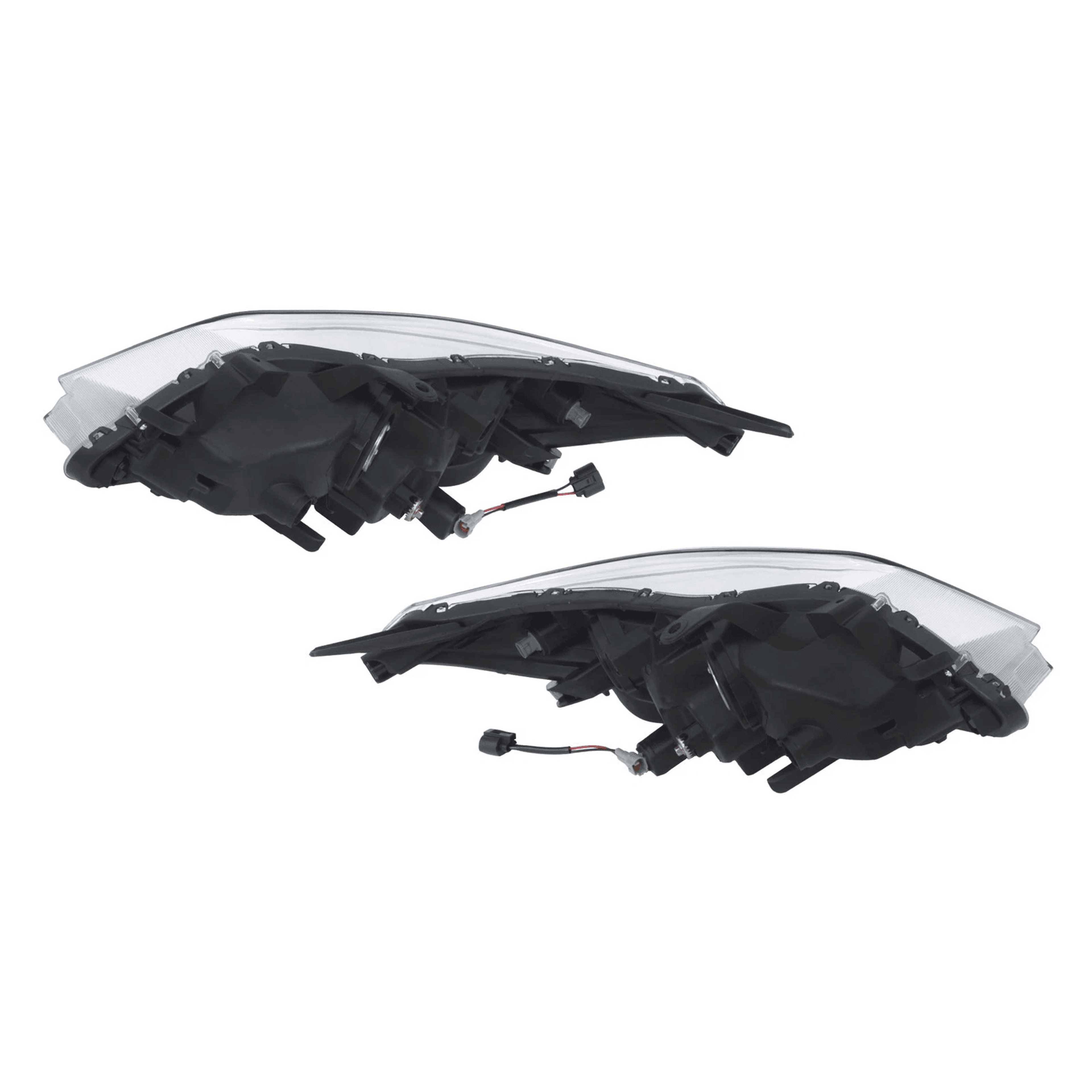 Premium Headlight Pair For Toyota Avalon Halogen Projector Black Housing 5