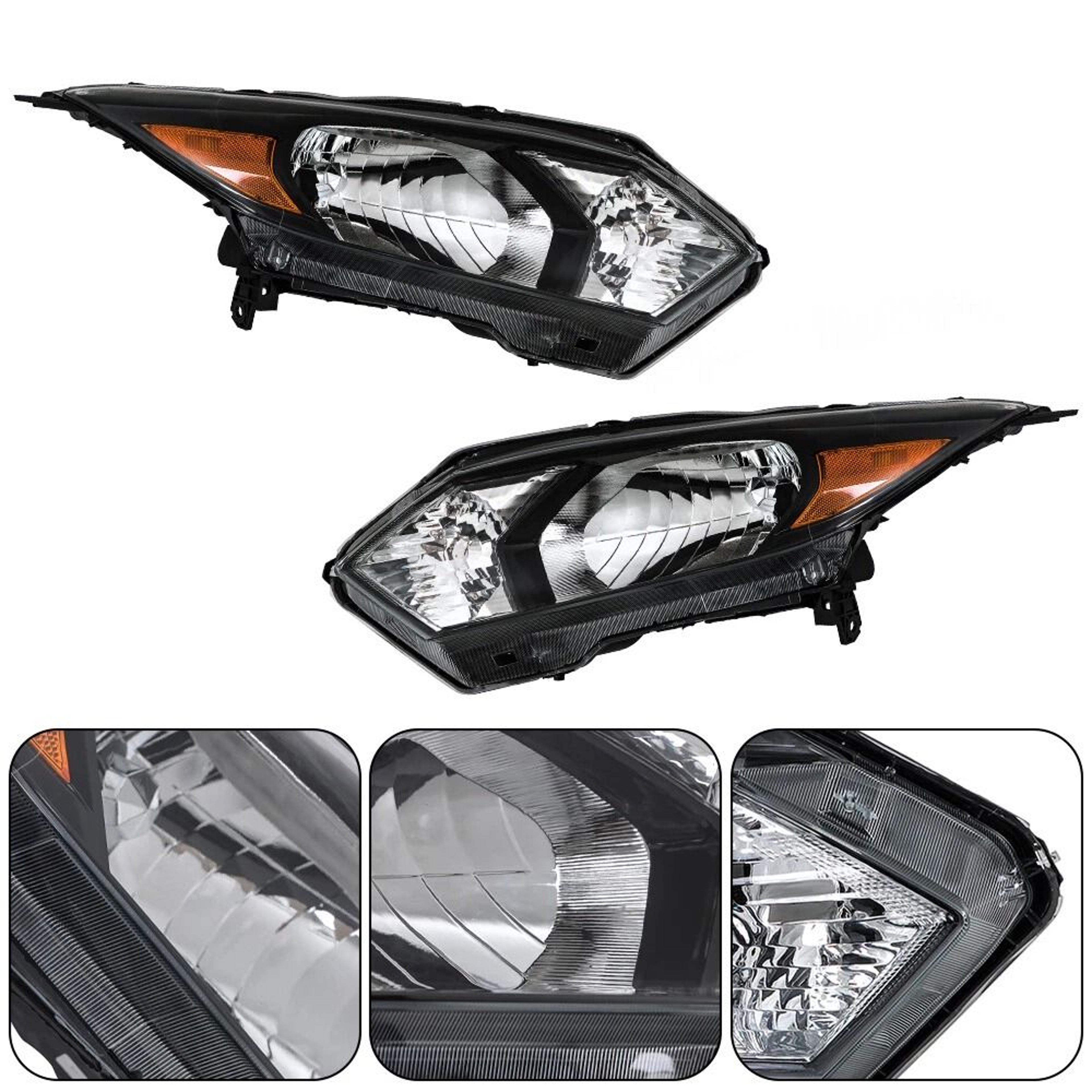 High Performance Halogen Headlight Assembly For Honda HR V Right  Left 4