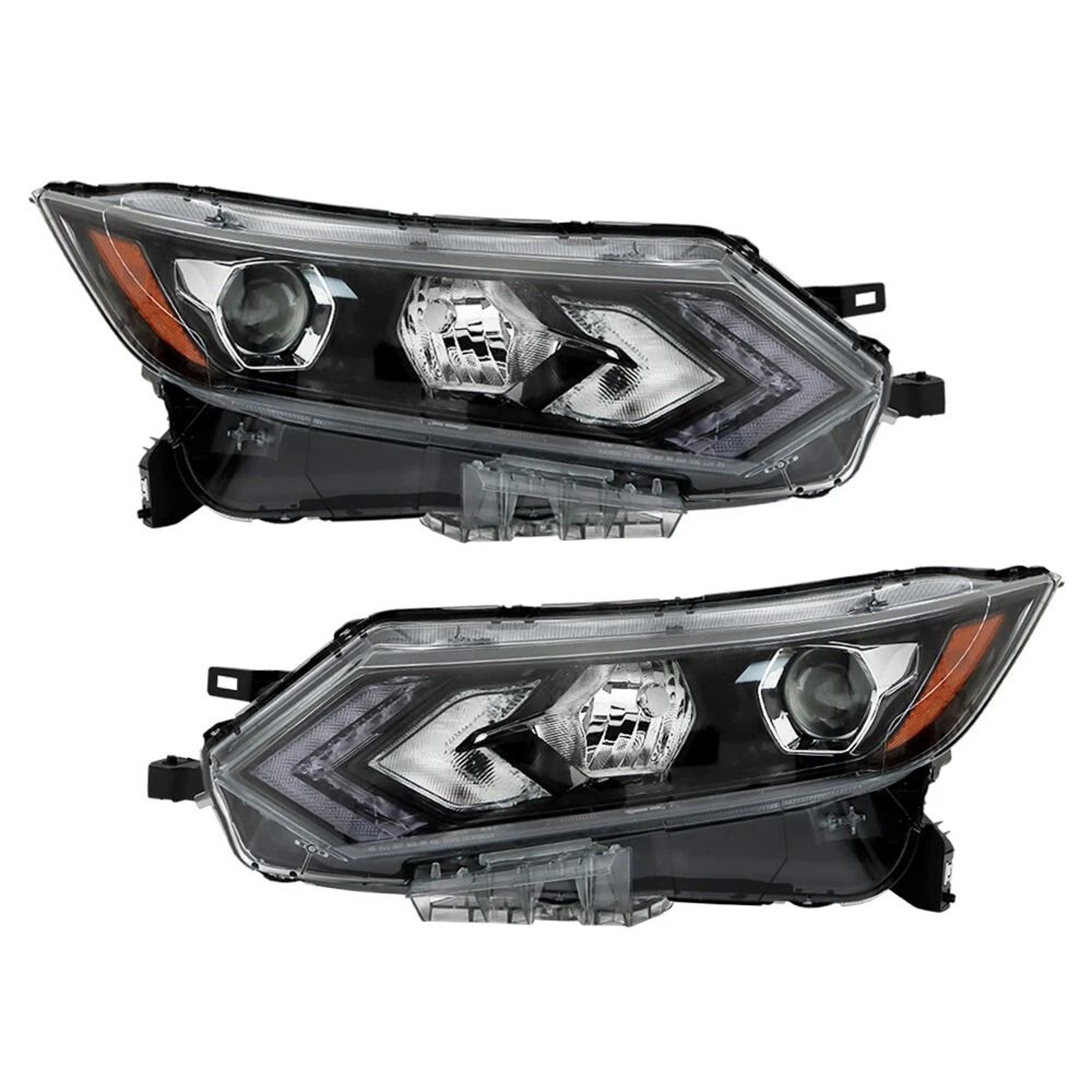 Premium Nissan Rogue Sport Headlight Assembly LED  Halogen Replacement 8