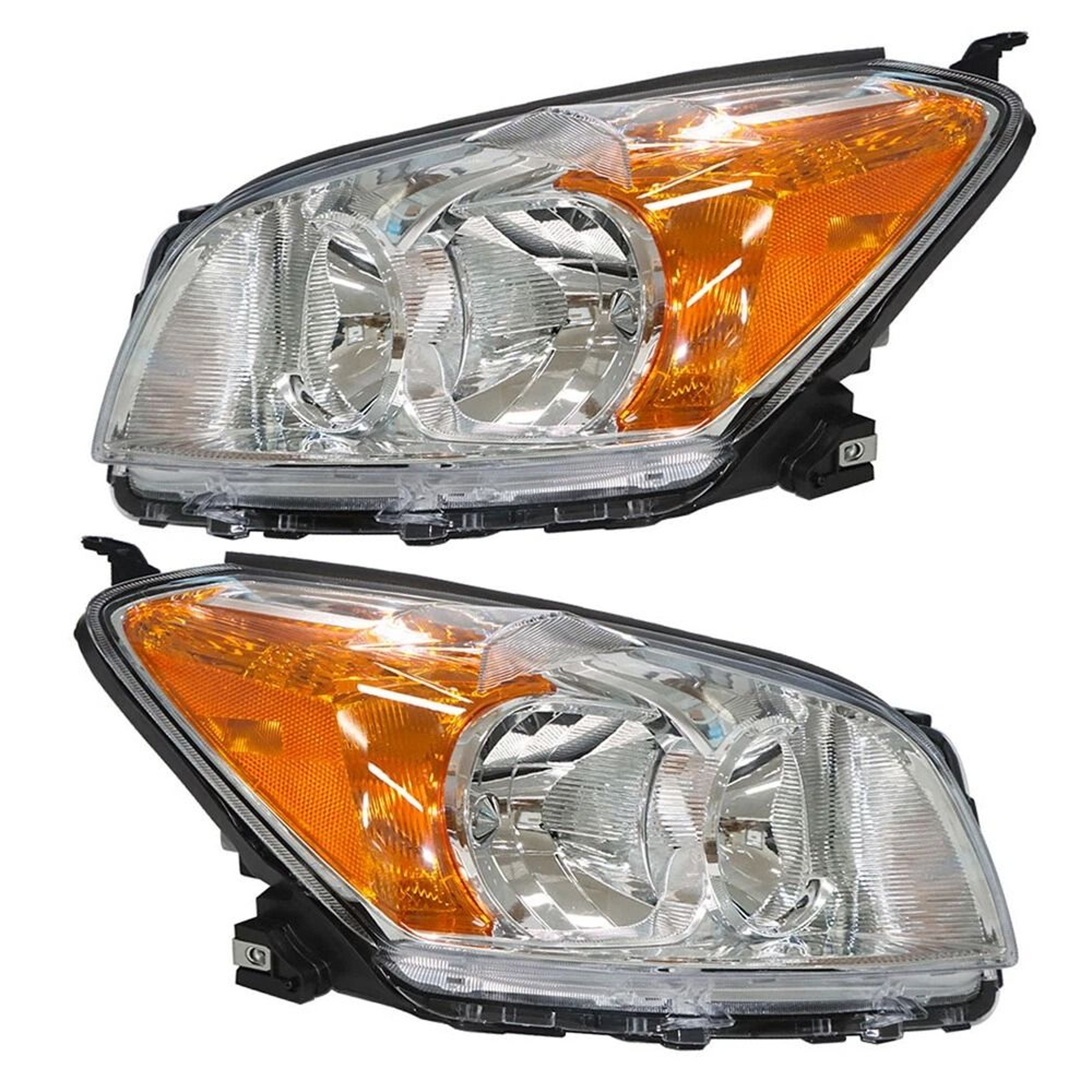Toyota RAV4 Halogen Headlights Pair Left  Right Replacement Assemblies 6