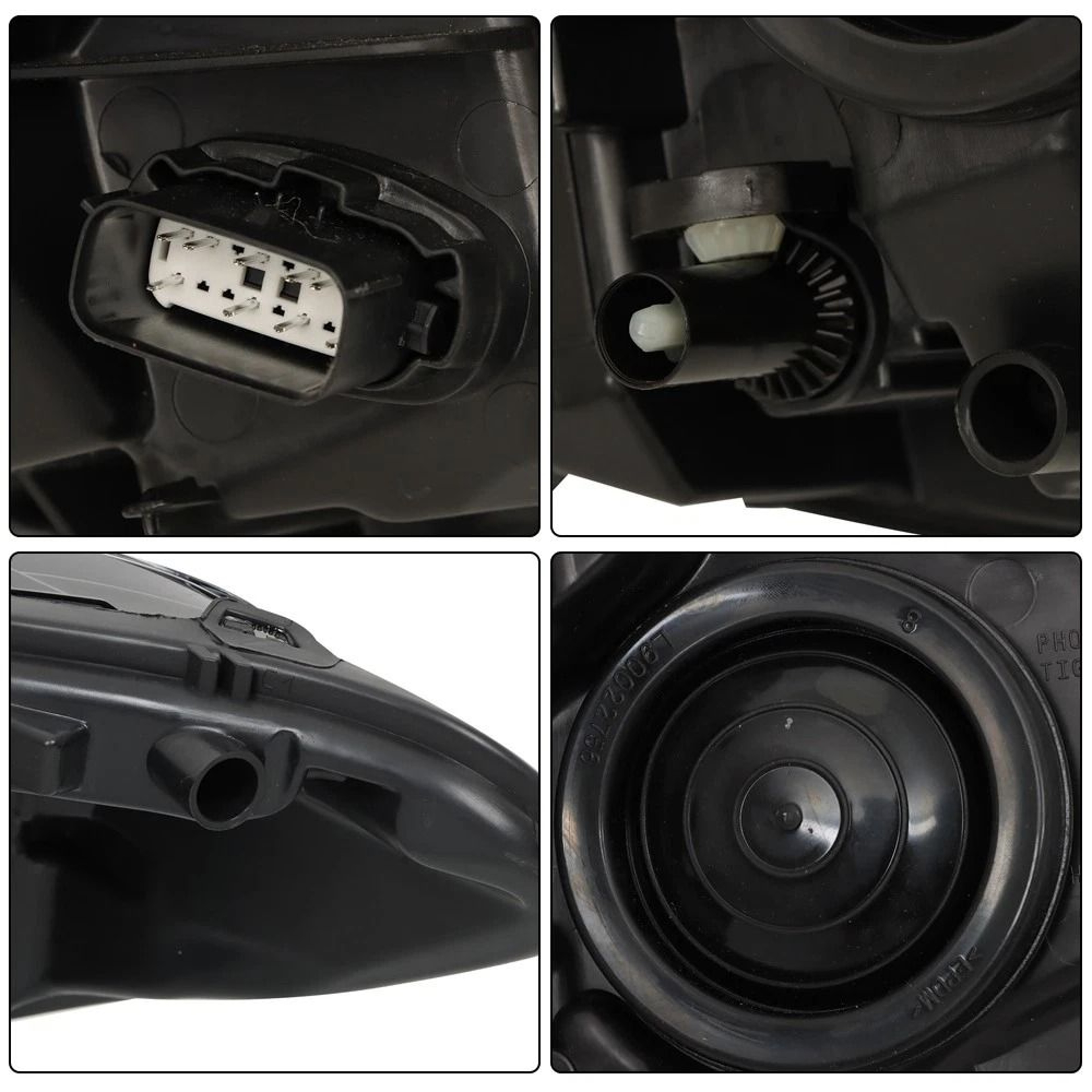 Premium Direct Replacement Ford Fusion Headlight Assembly Halogen Set Left  Right 6