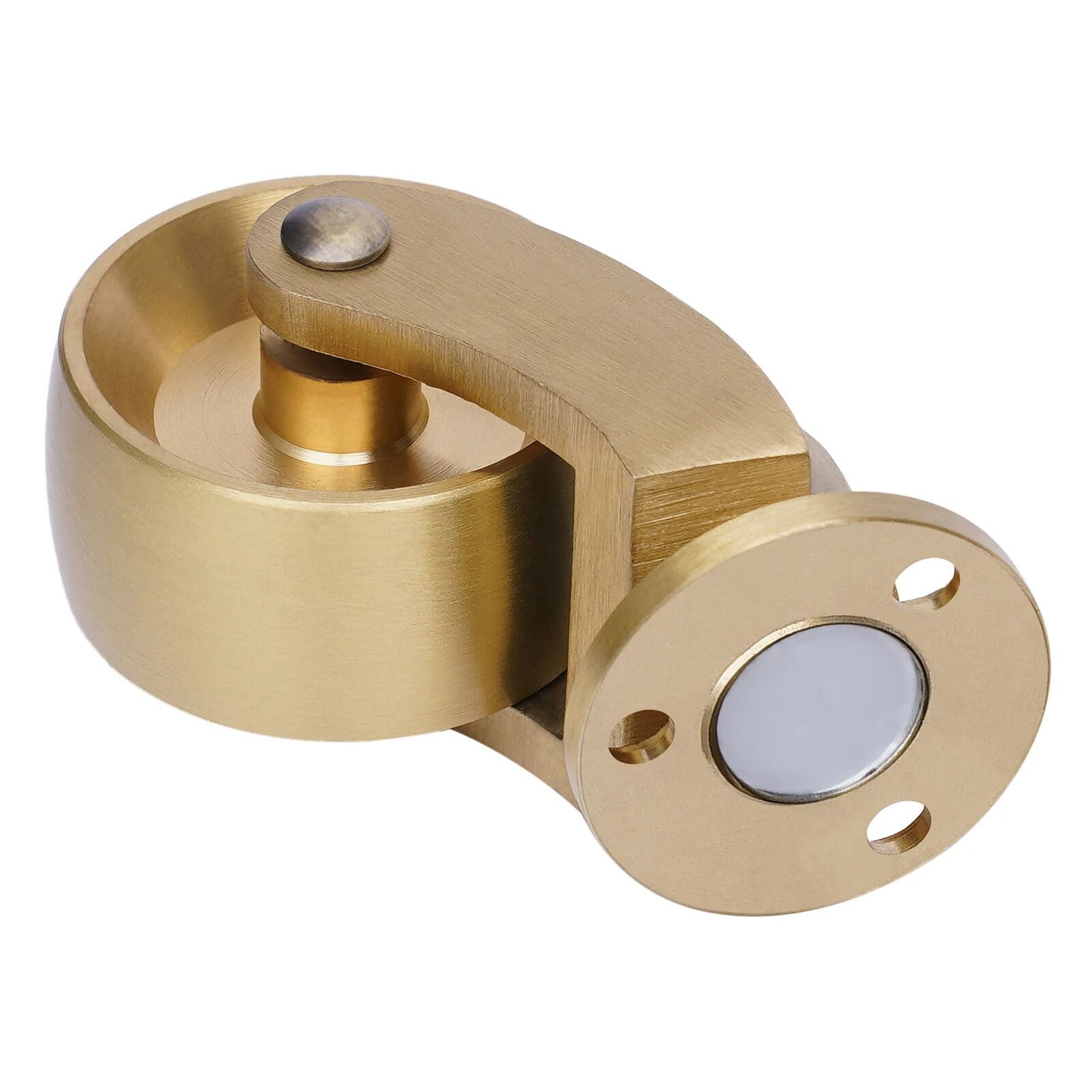 Premium Heavy Duty Brass Furniture Casters Replacement Wheels Universal Sofa  Chair Caster Set 2